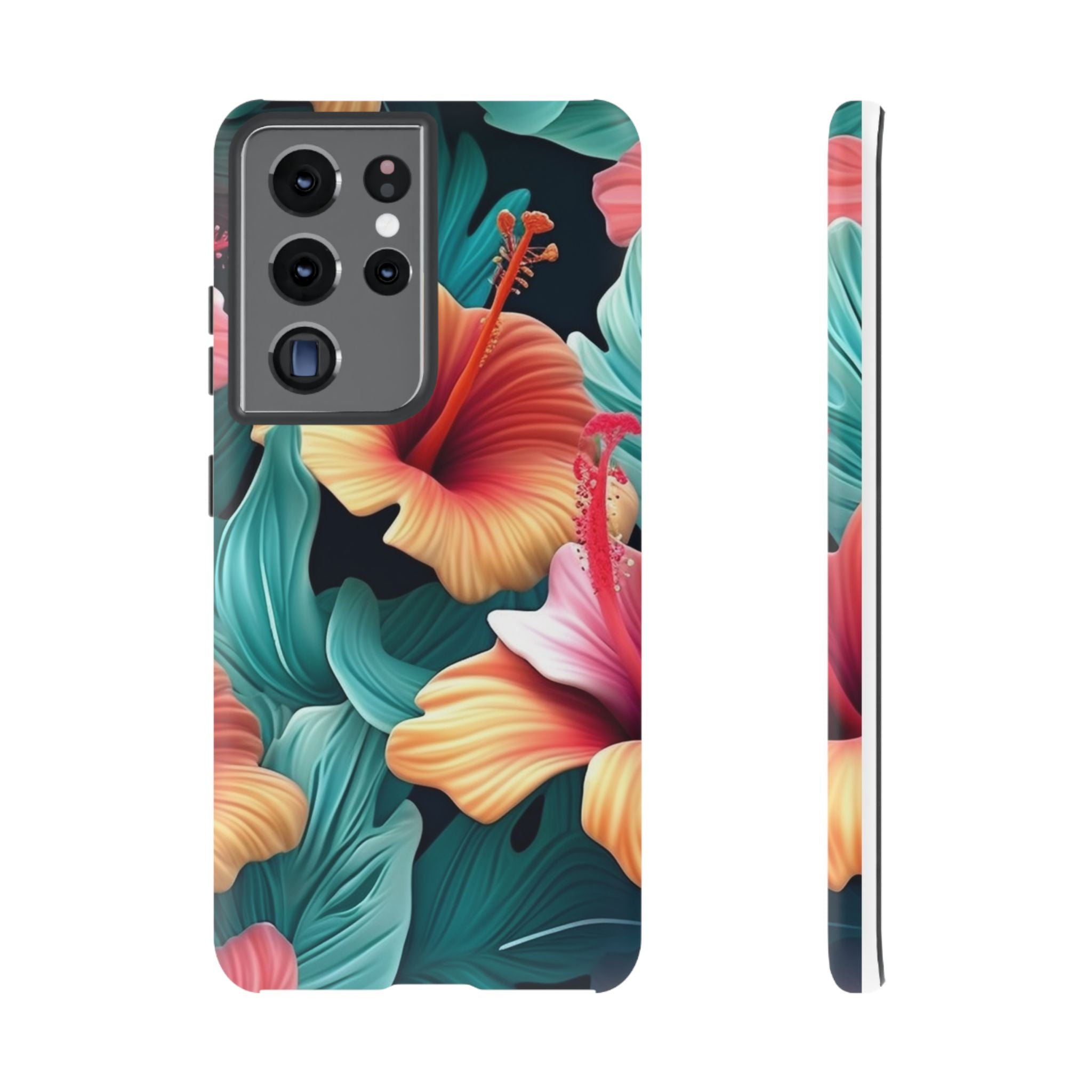 Vibrant Hibiscus Samsung Phone Case