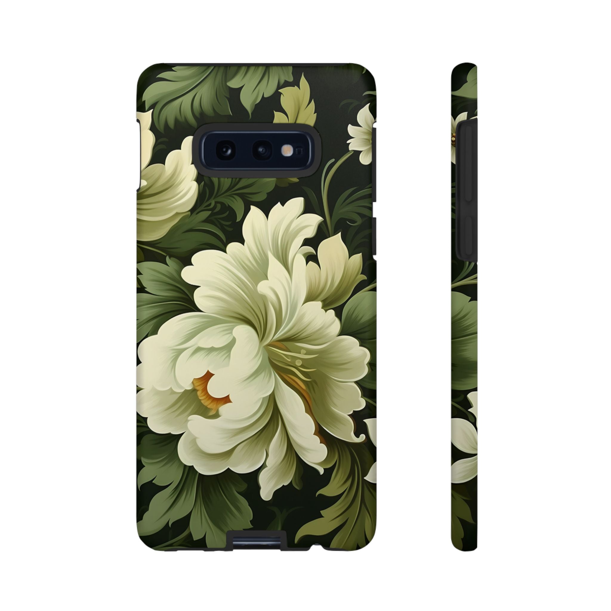 Opulent Floral Samsung Case - Dark Green