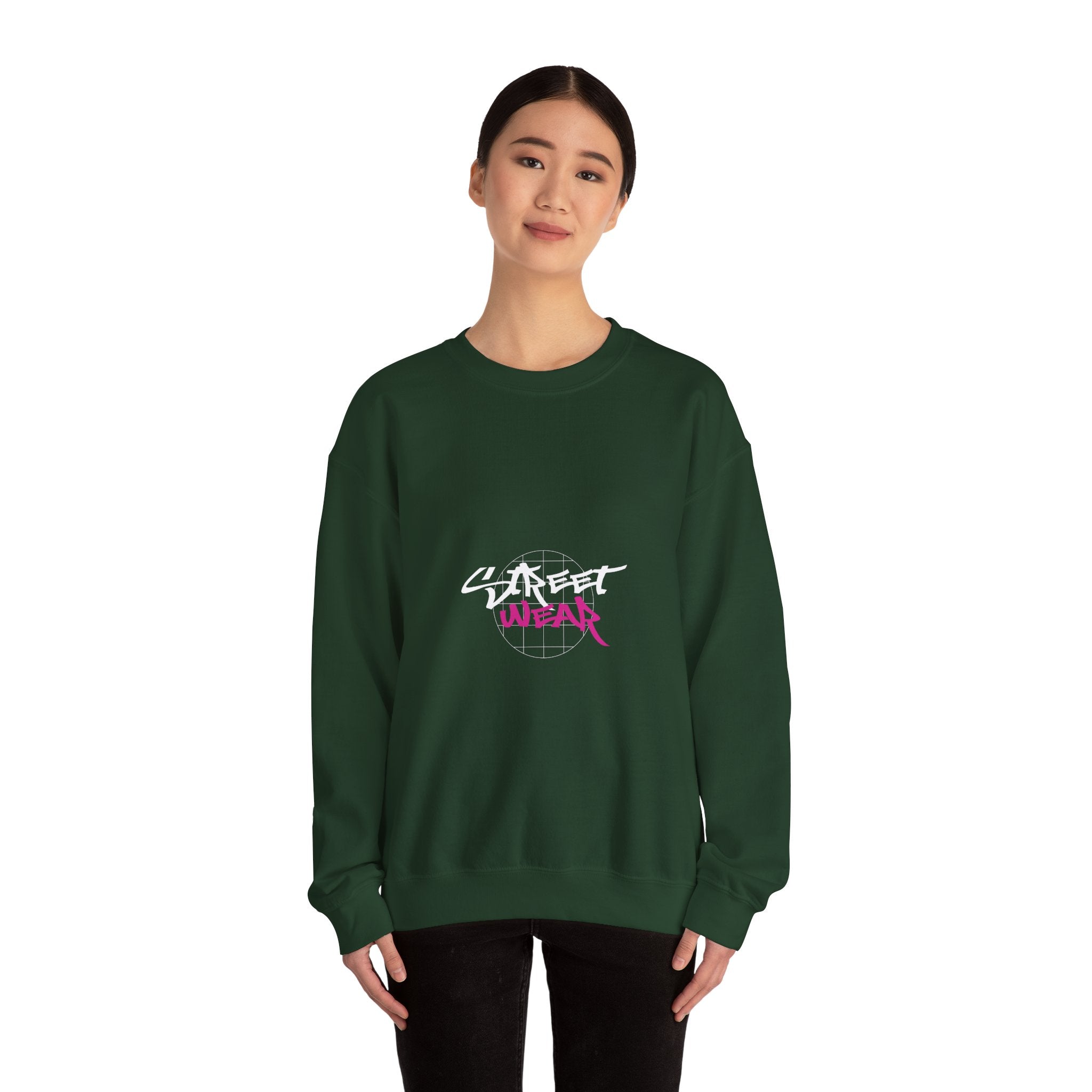 Streetwear Graffiti Crewneck Sweatshirt