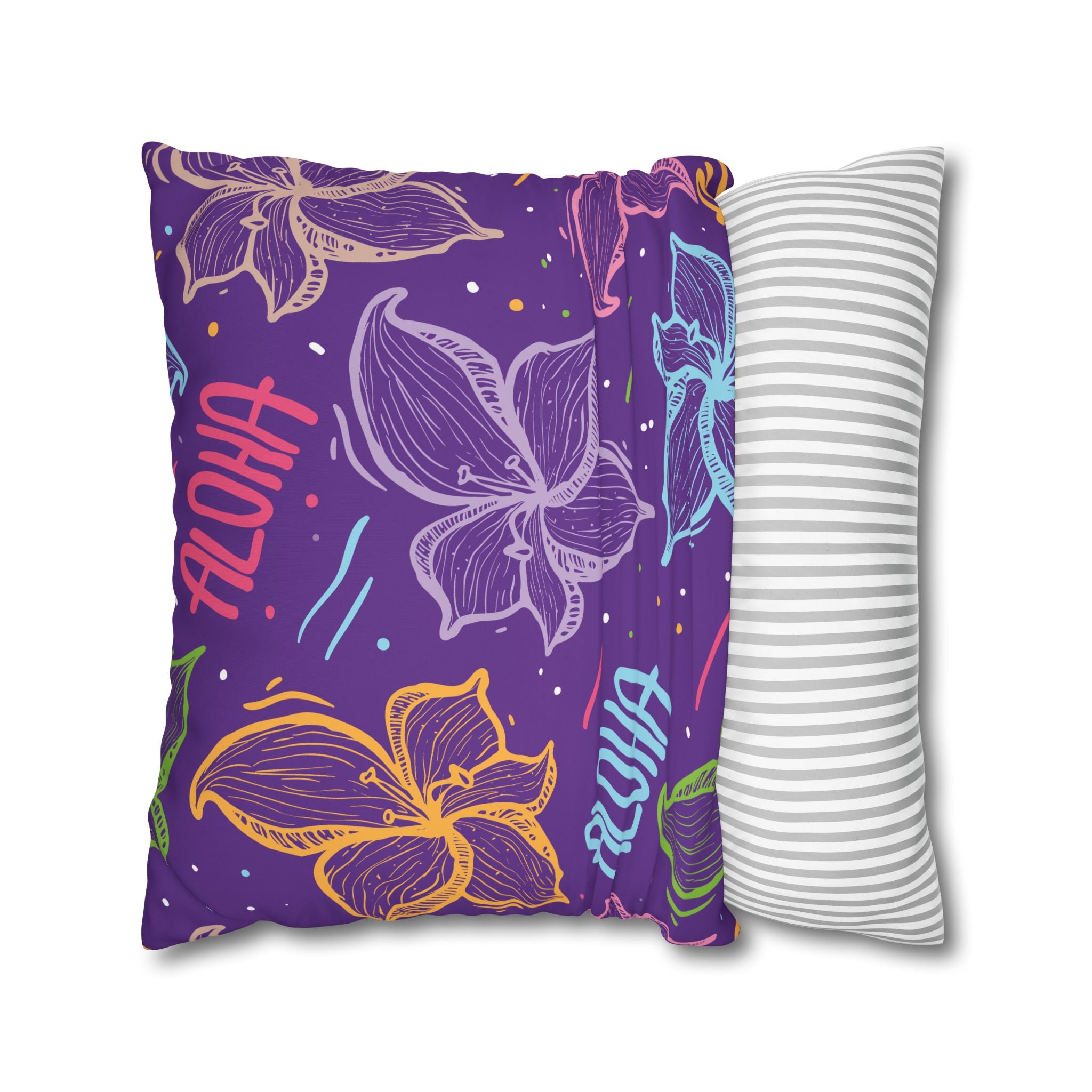 Aloha Lily Pillowcase - Tropical Floral