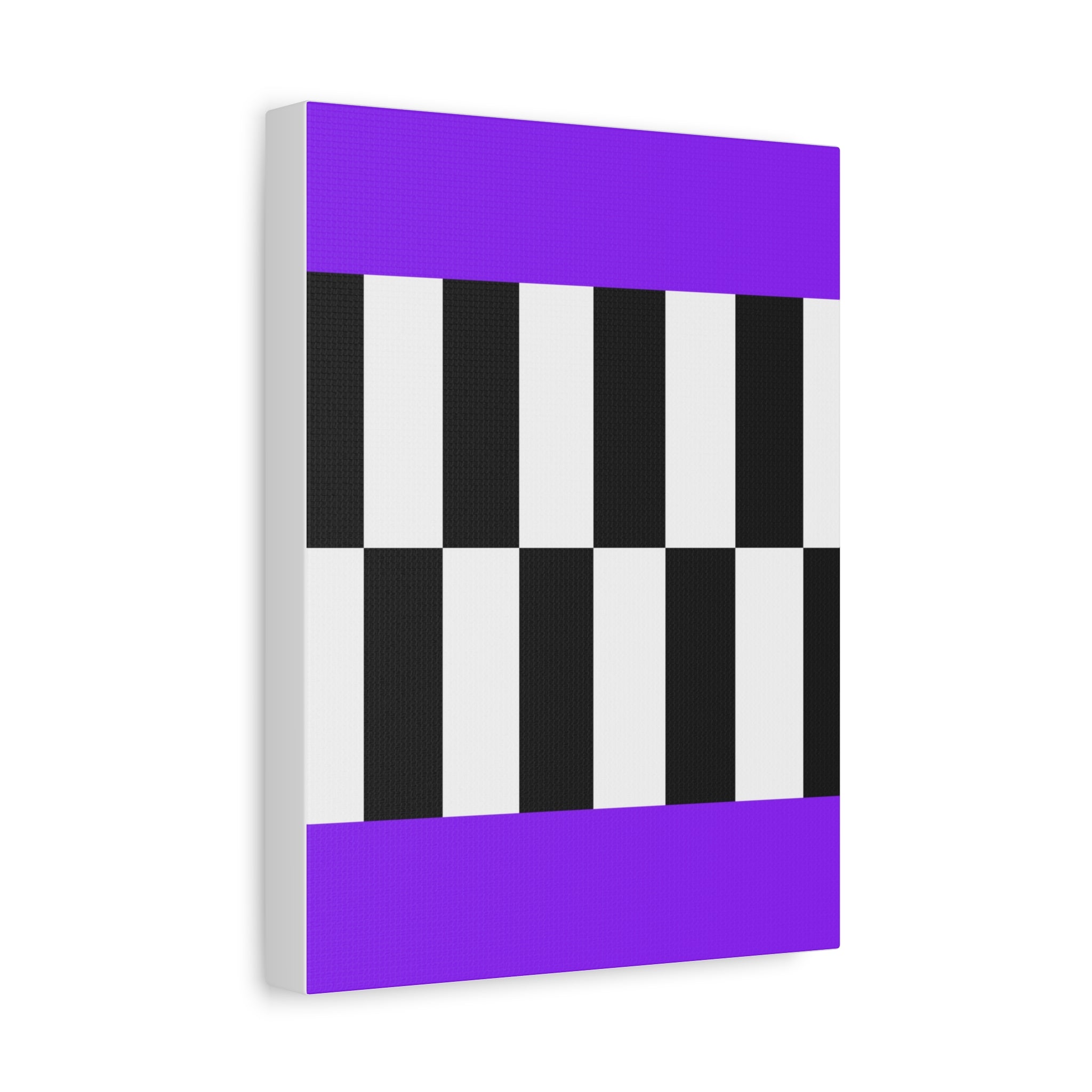 Minimalist Checkerboard Canvas Art