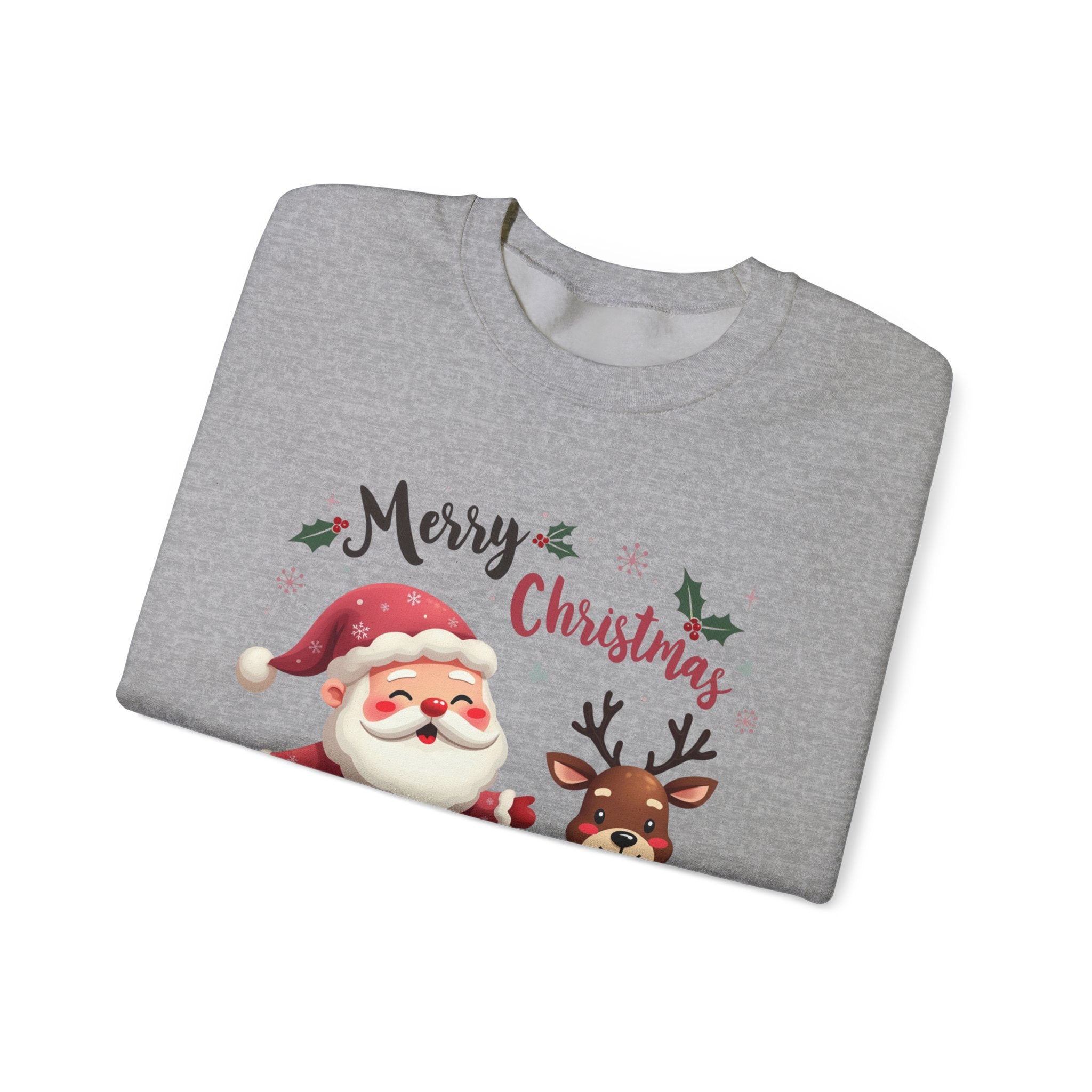 Santa & Reindeer Christmas Sweatshirt