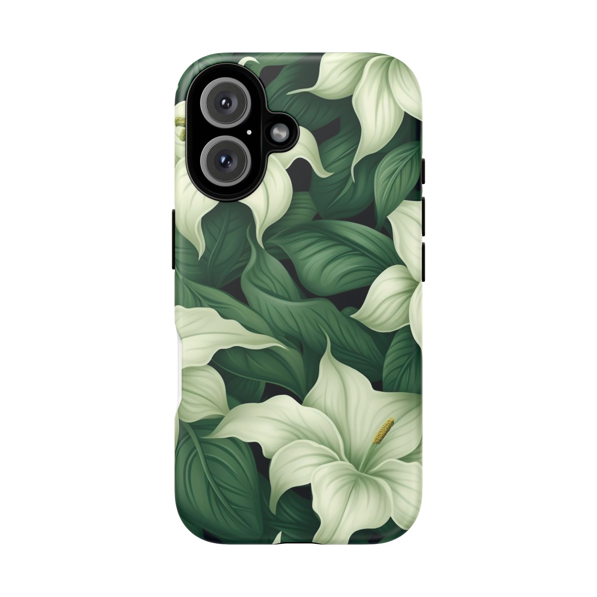 Luxurious Lily iPhone Case - Hexagon Stone