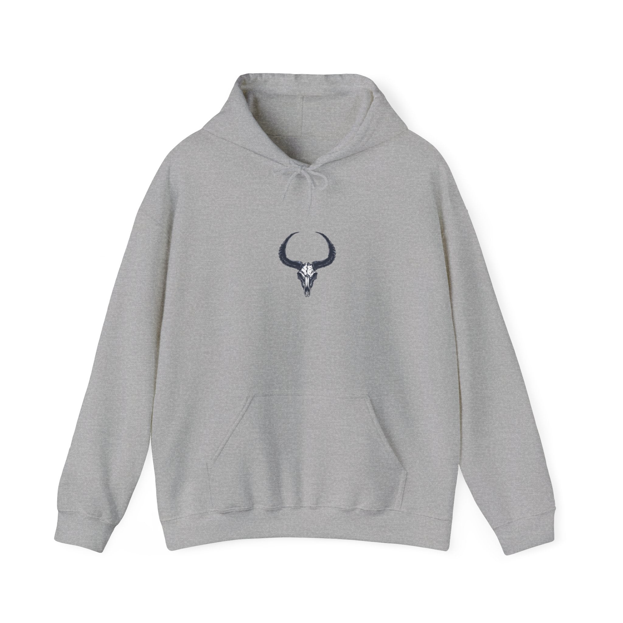 Vintage Bull Skull Hoodie