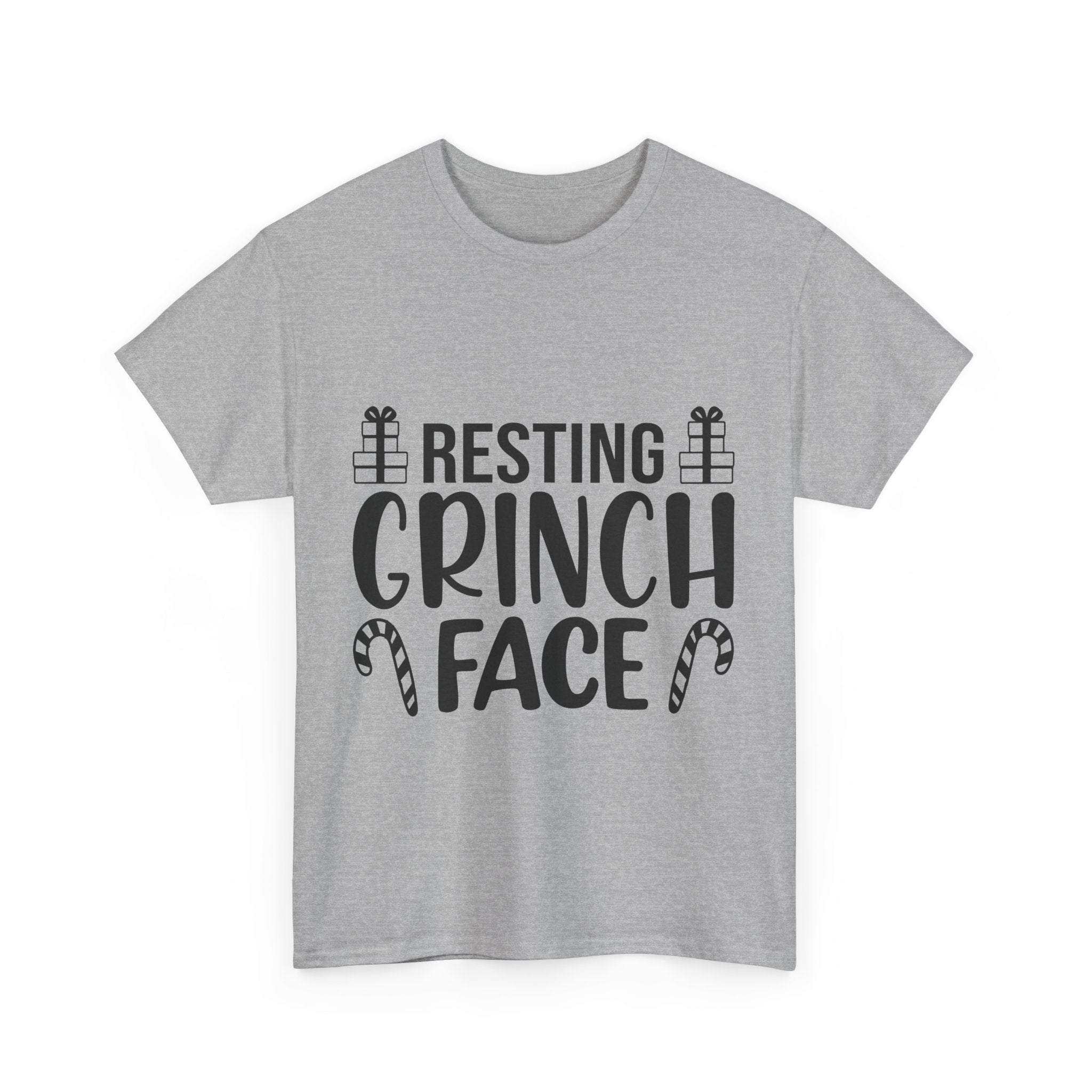 Resting Grinch Face Christmas T-Shirt