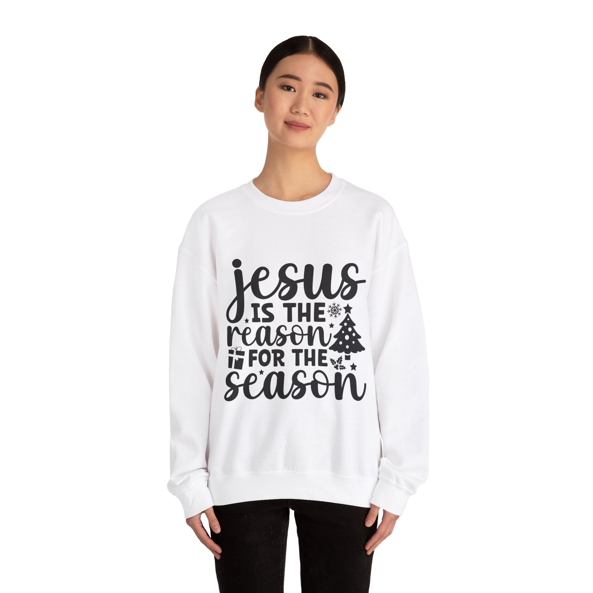 Jesus is the Reason Christmas Sweatshirt