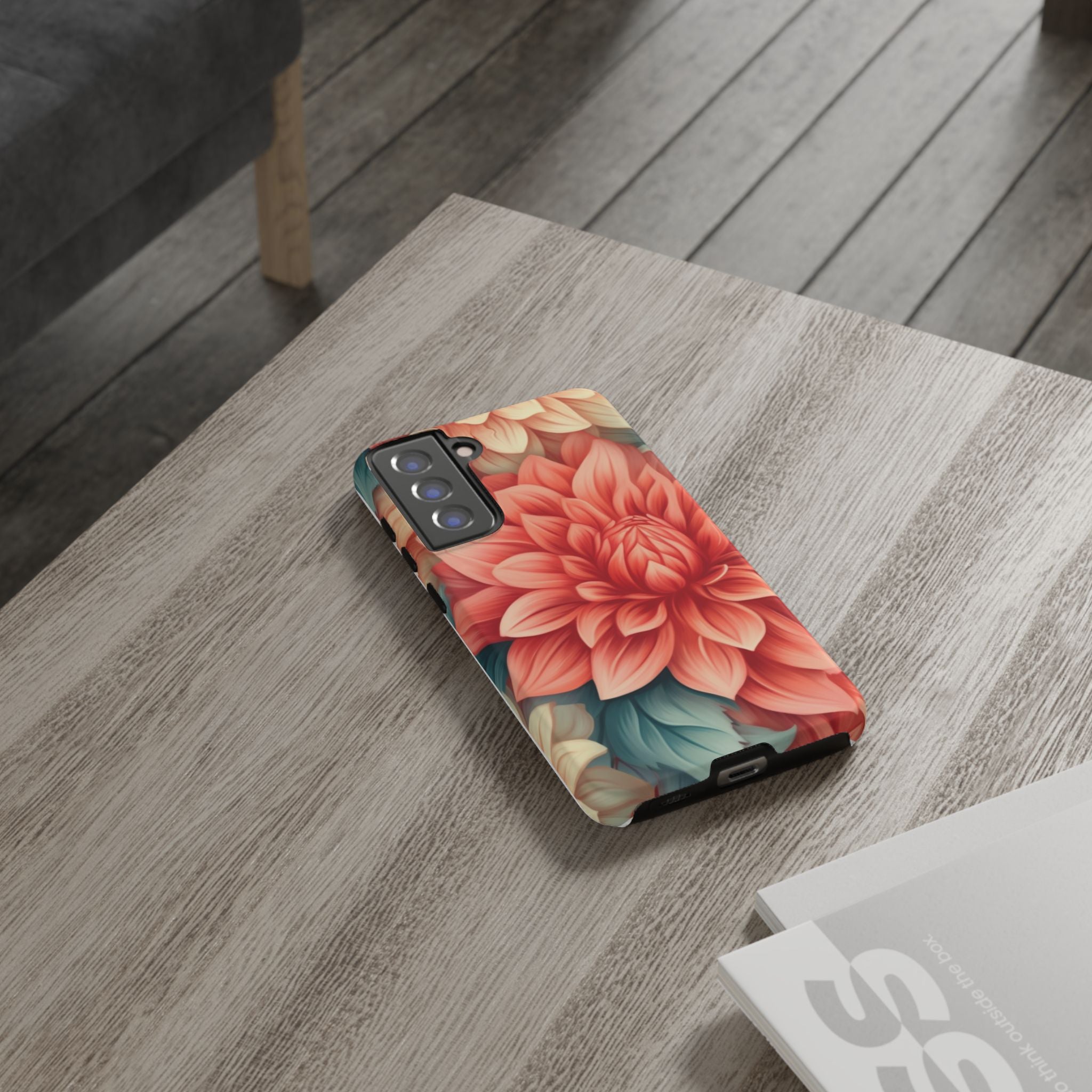 Dahlia Bloom Samsung Phone Case