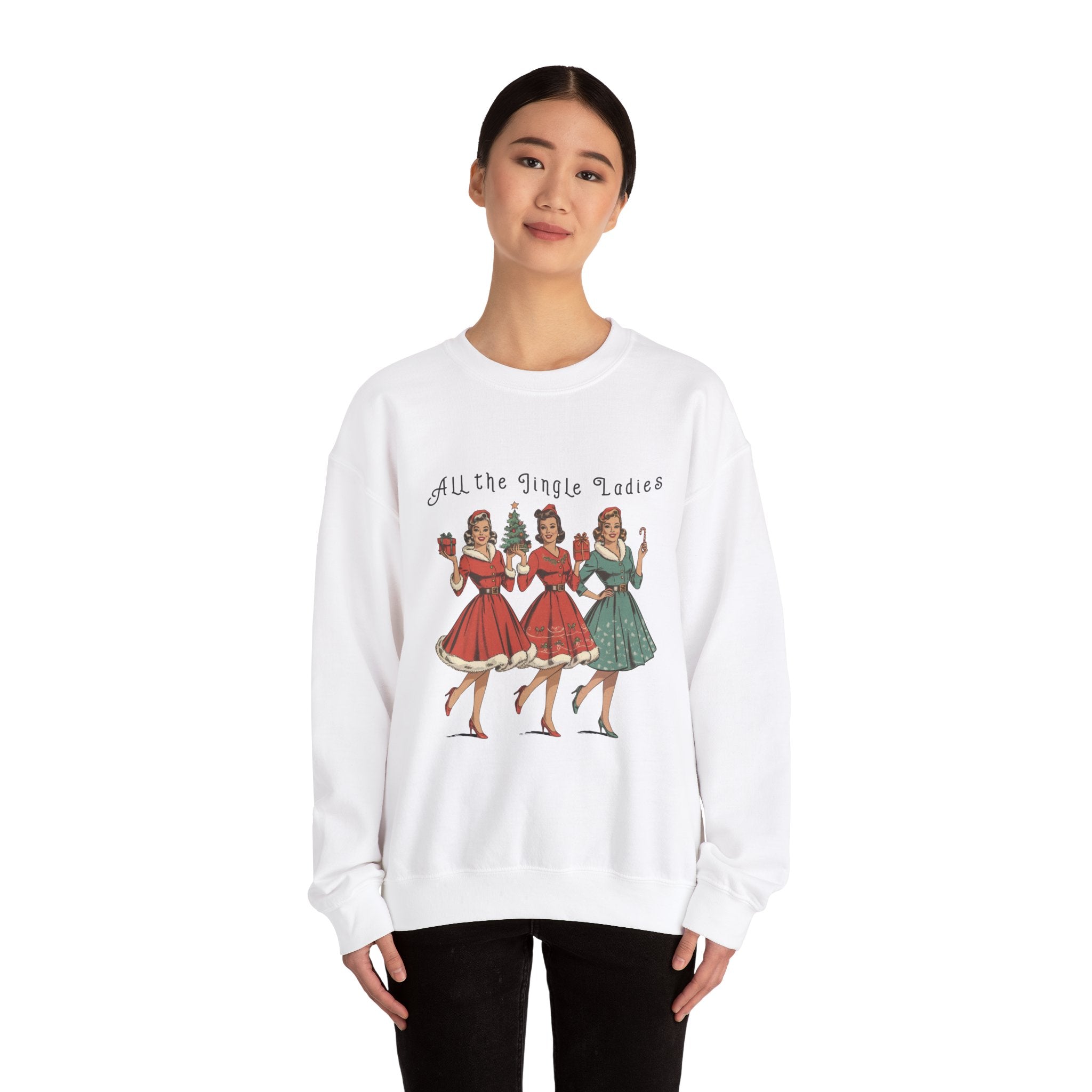 Jingle Ladies Christmas Sweatshirt