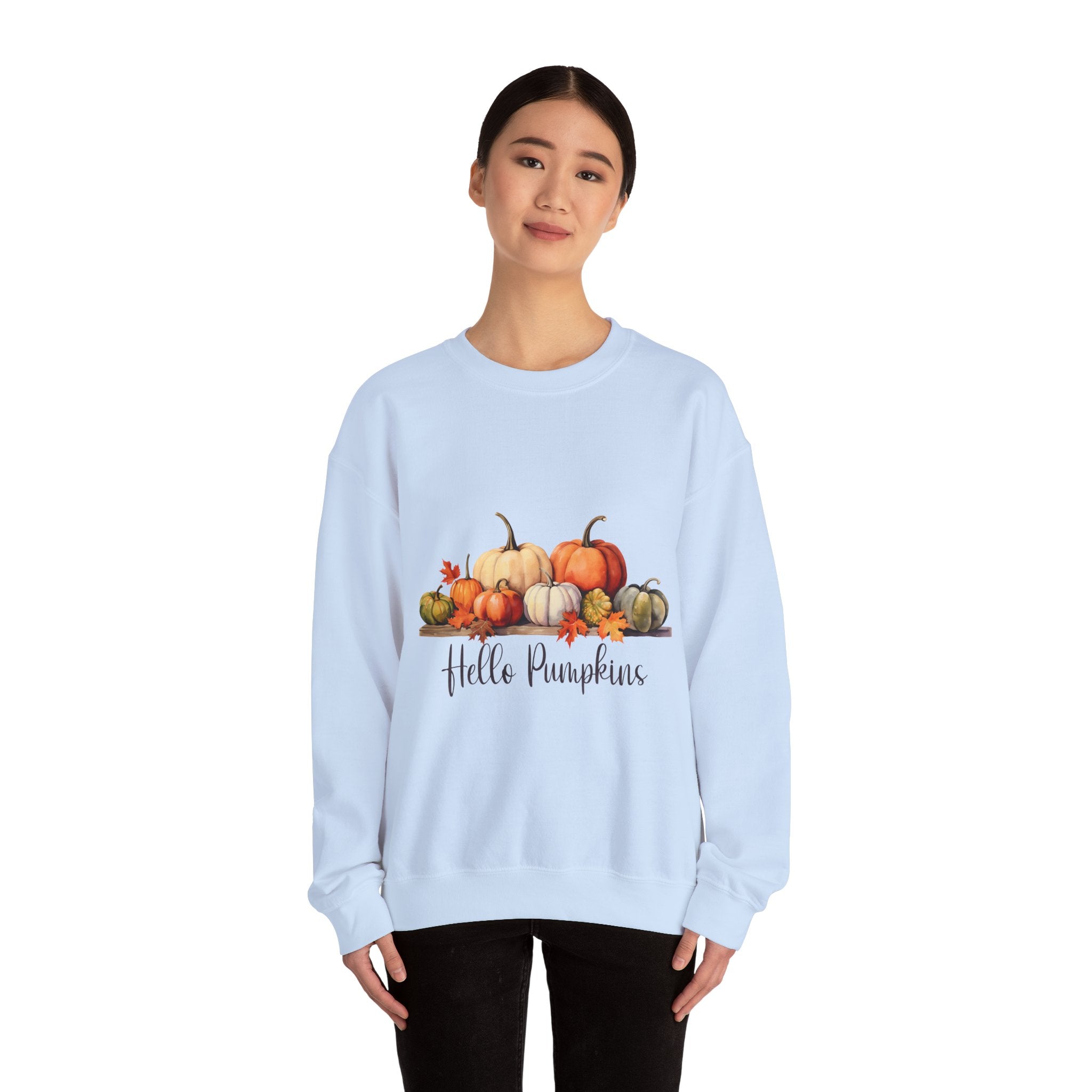 Hello Pumpkins Thanksgiving Sweatshirt