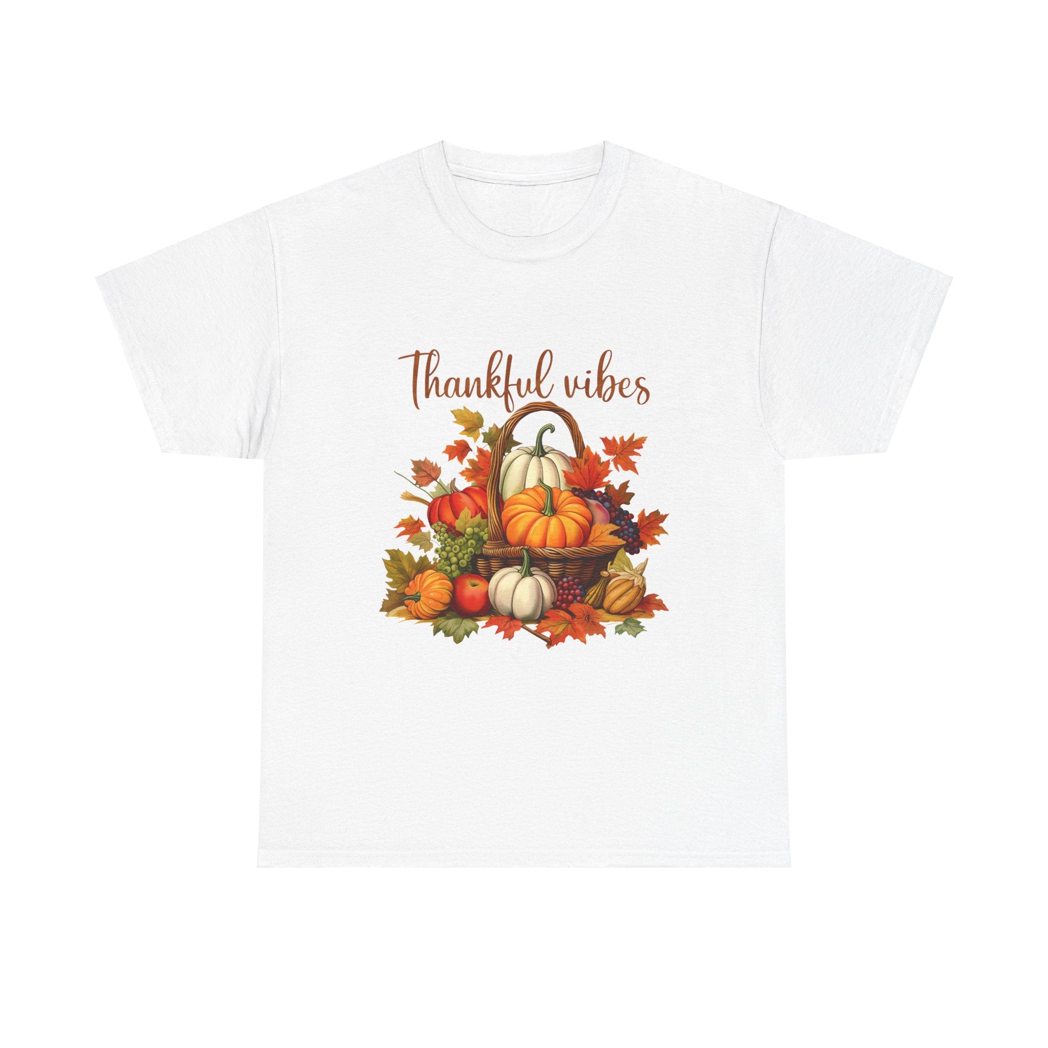 Thankful Vibes Autumn Harvest T-Shirt