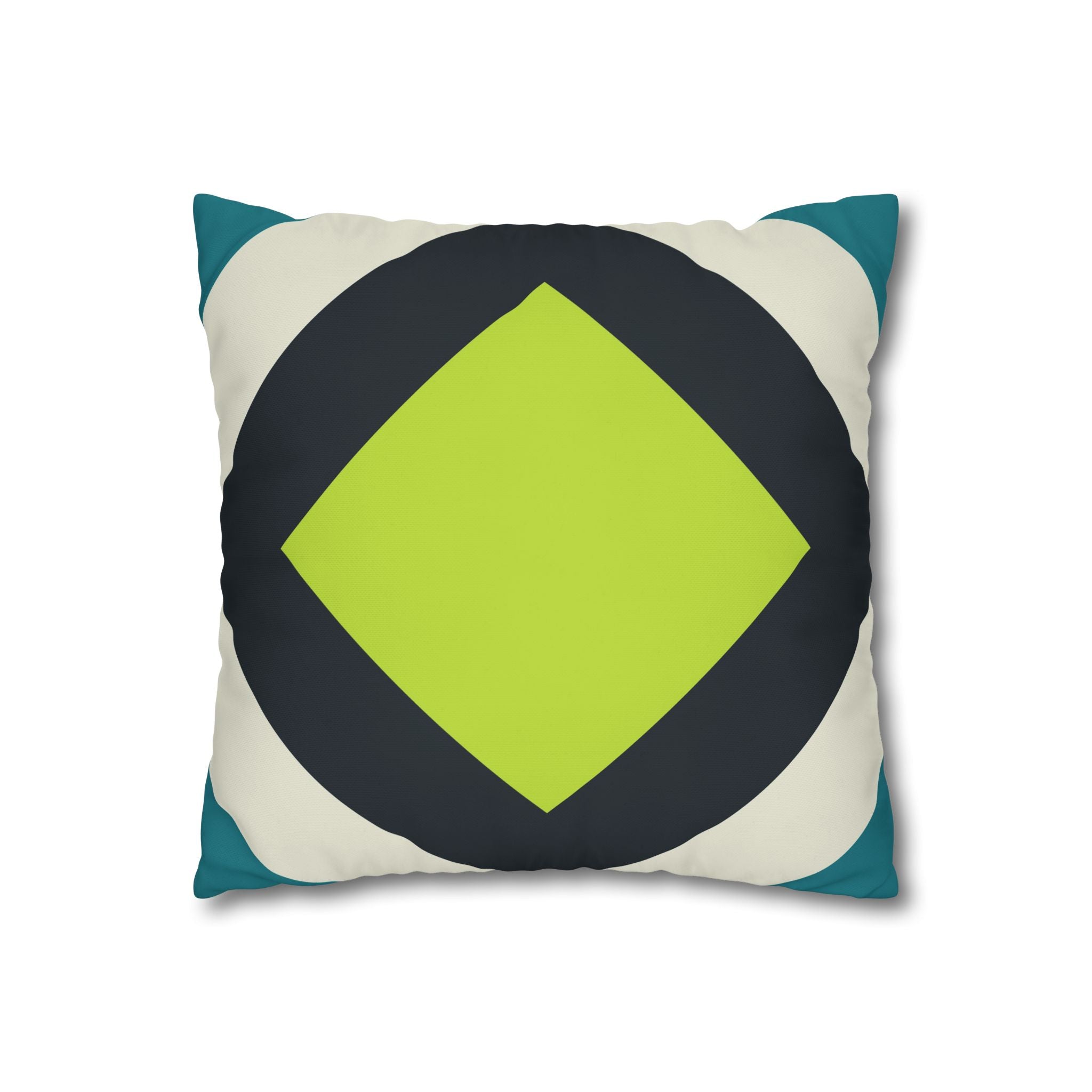 Geometric Diamond Pillowcase - Modern Art