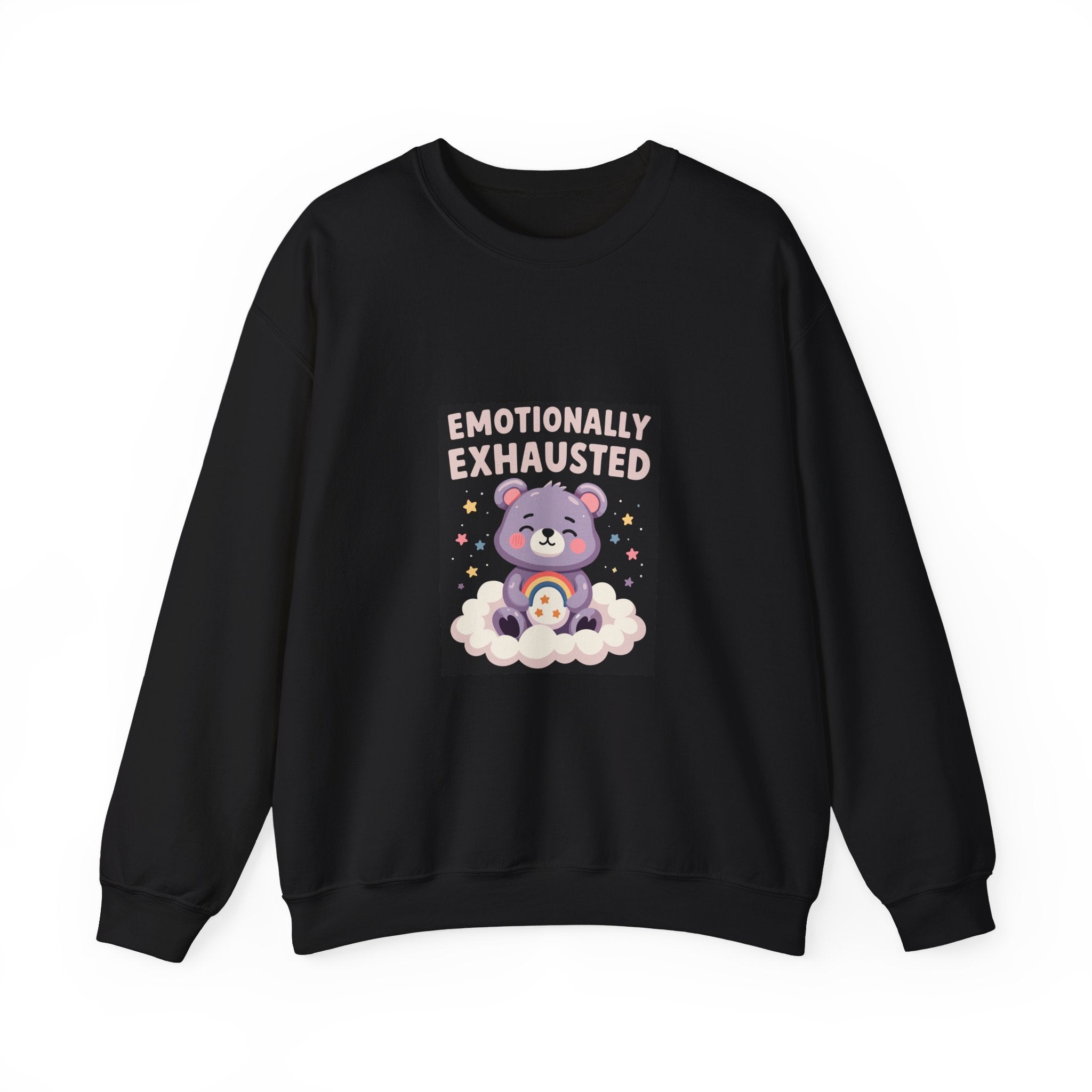 Emotionally Exhausted Bear Sweatshirt