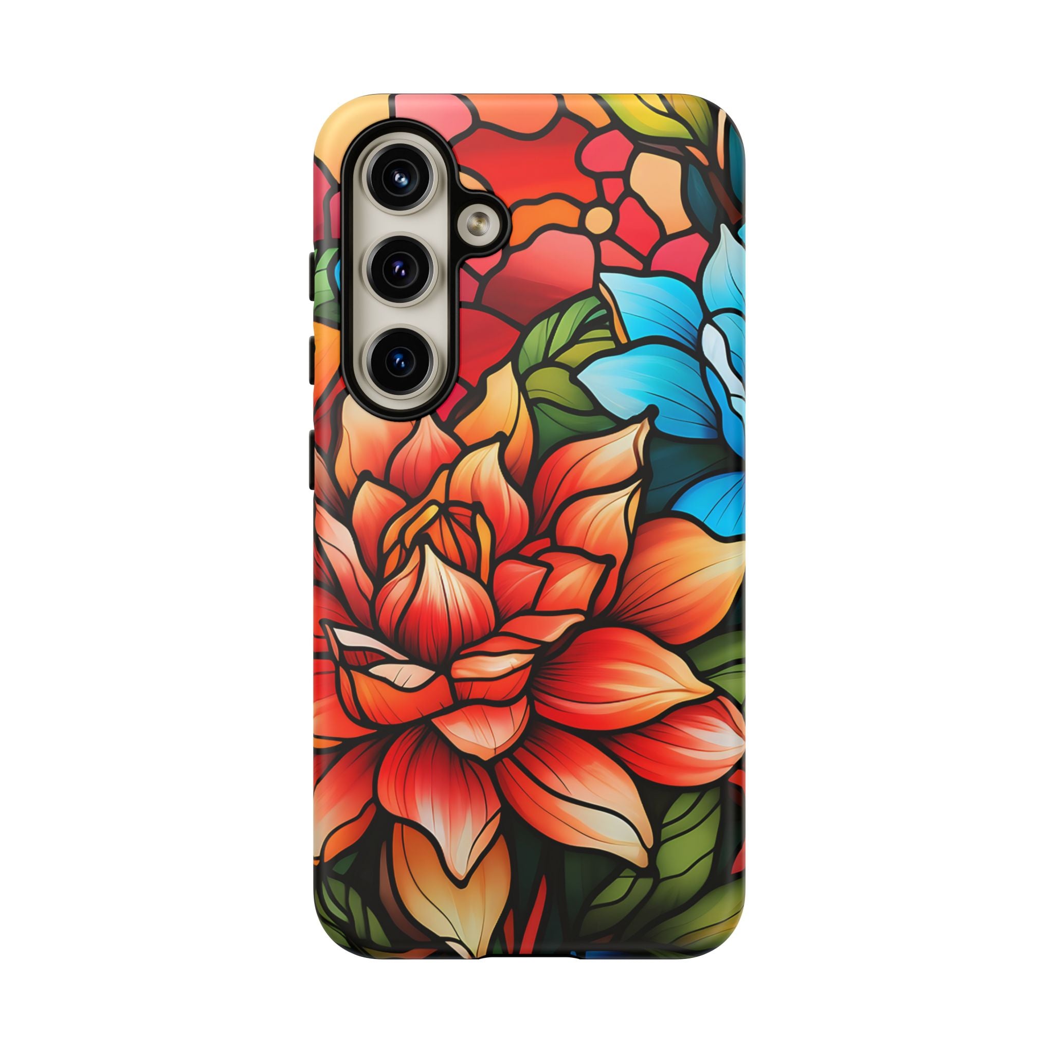 Stained Glass Floral Samsung Case