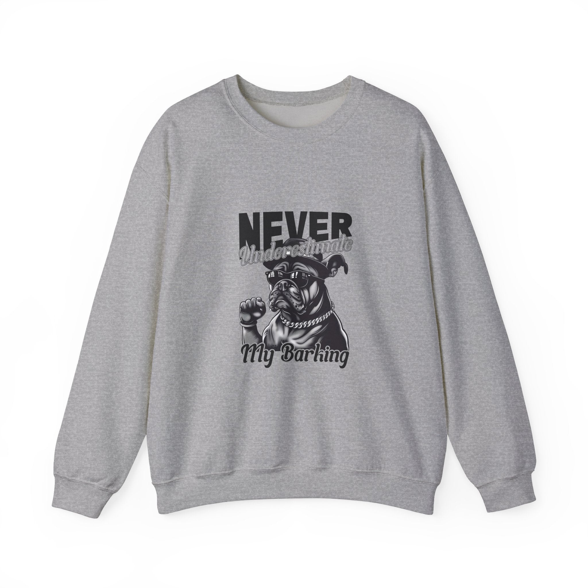 Gangster Bulldog Sweatshirt: Never Underestimate