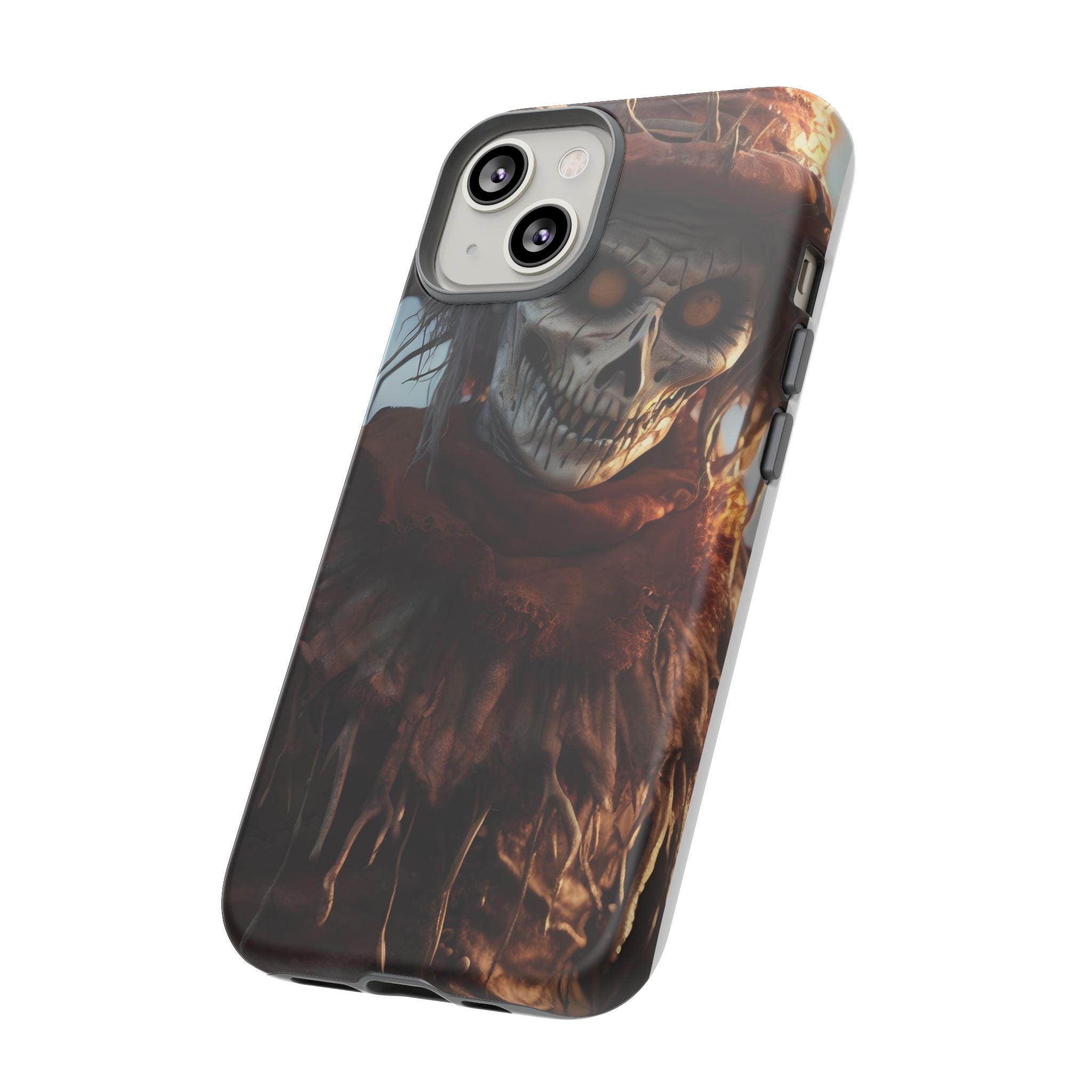 Creepy Scarecrow Hexagon iPhone Case