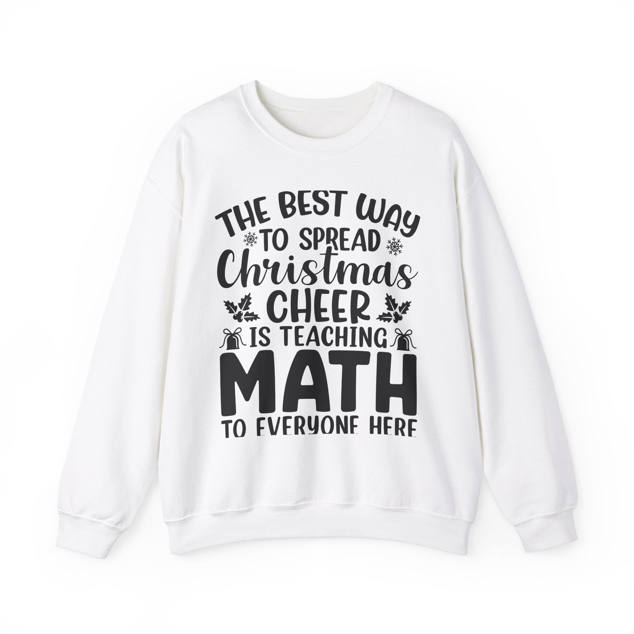 Math Teacher Christmas Cheer Sweatshirt