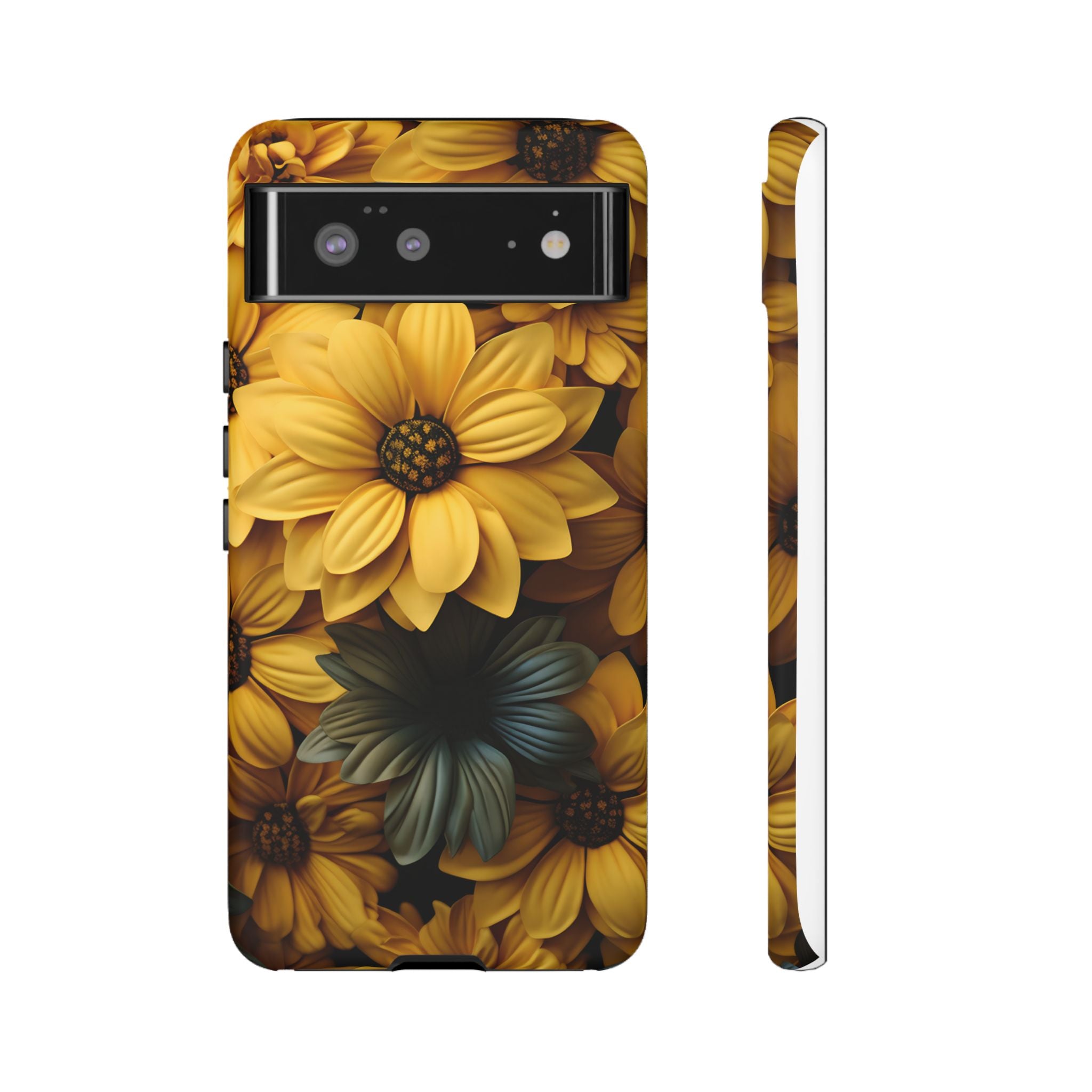 Golden Bloom Google Pixel Case (All Models) - Luxury Phone Cover