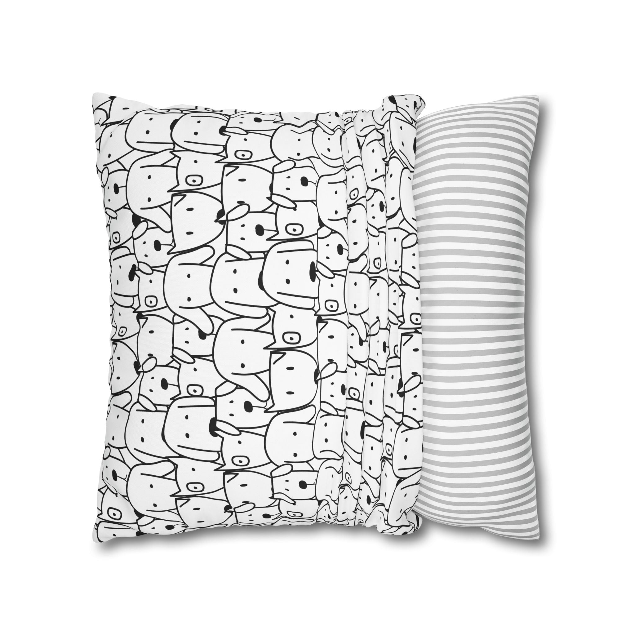 Cute Cartoon Dogs Pillowcase - Kids