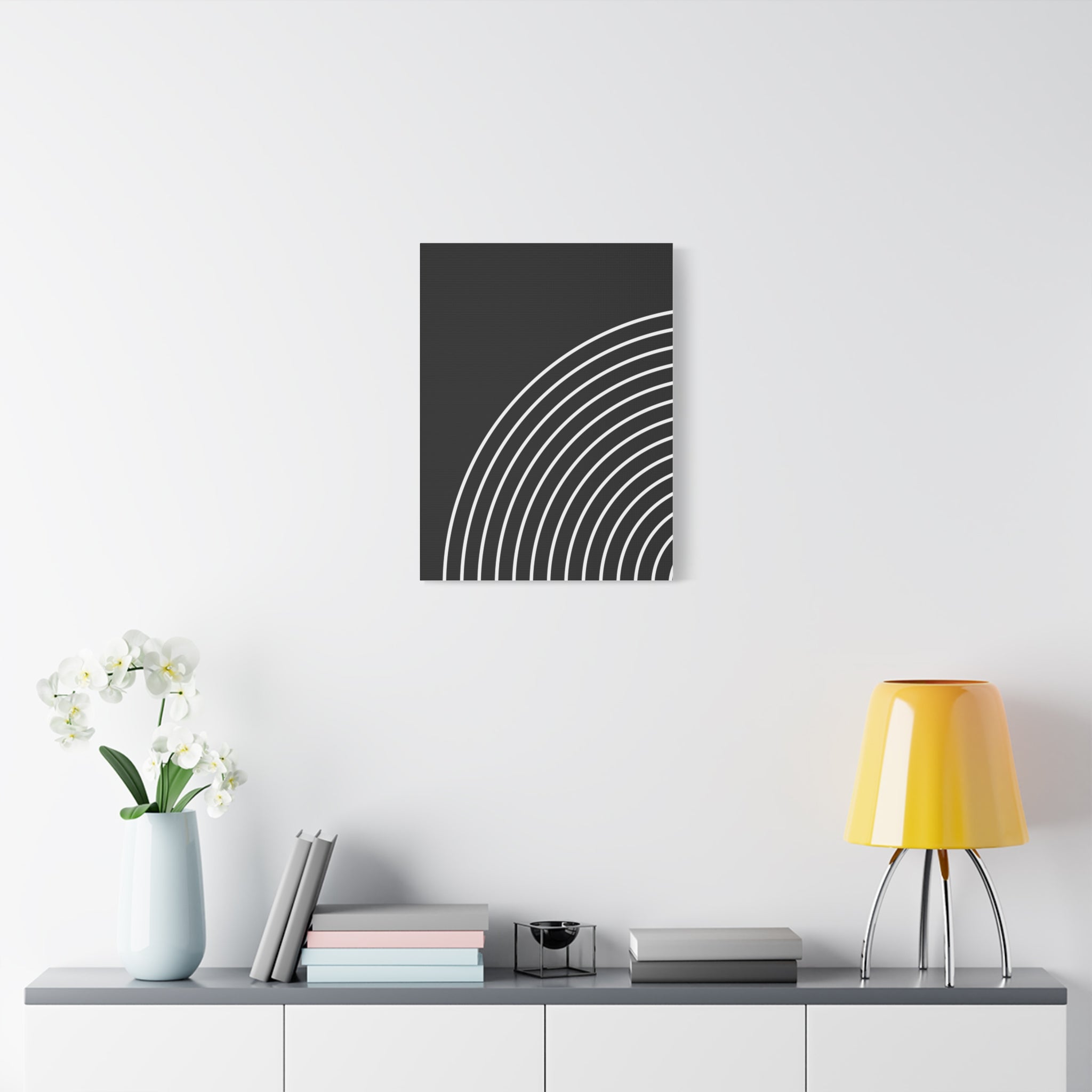 Minimalist Arc Canvas Art Print