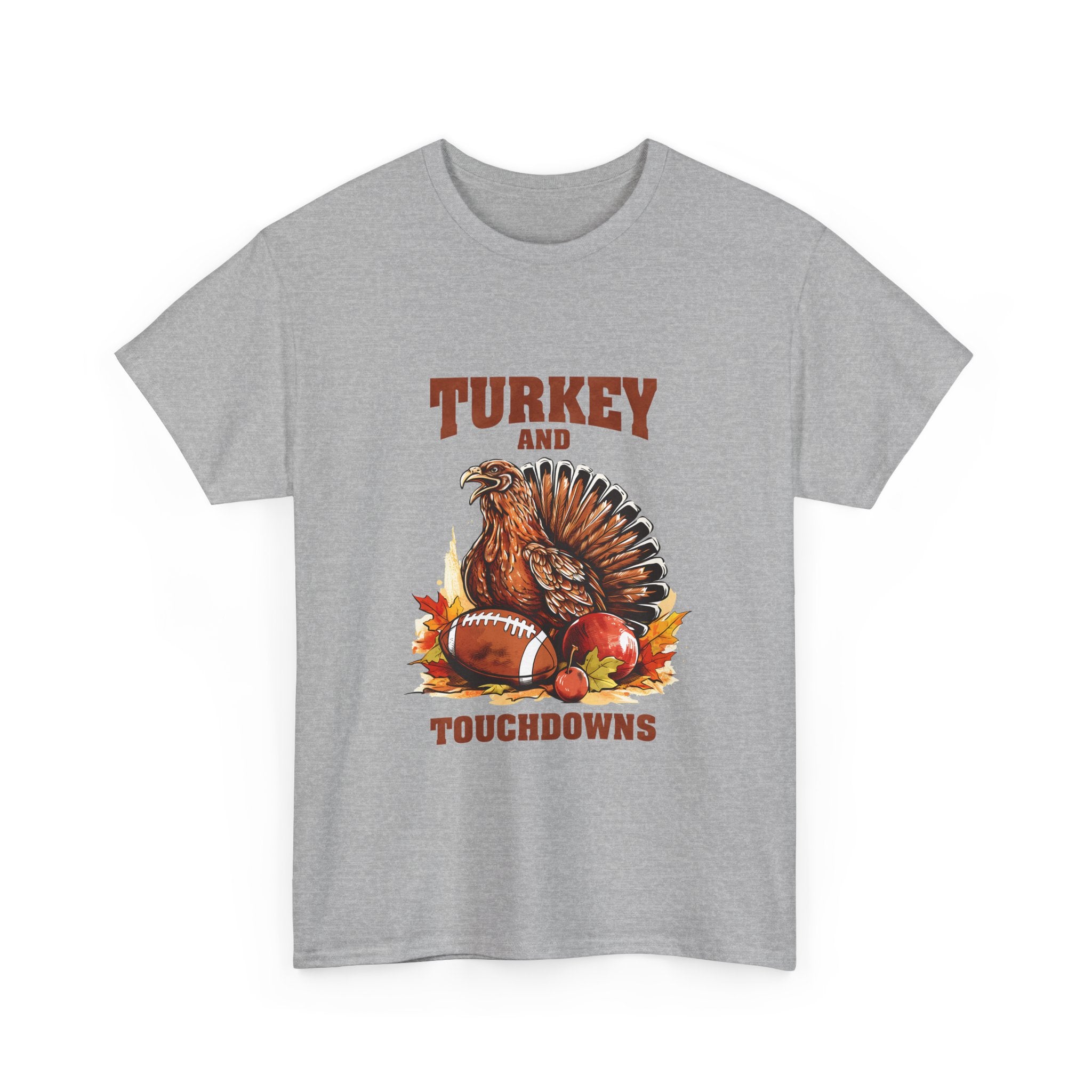 Turkey & Touchdowns Thanksgiving Tee