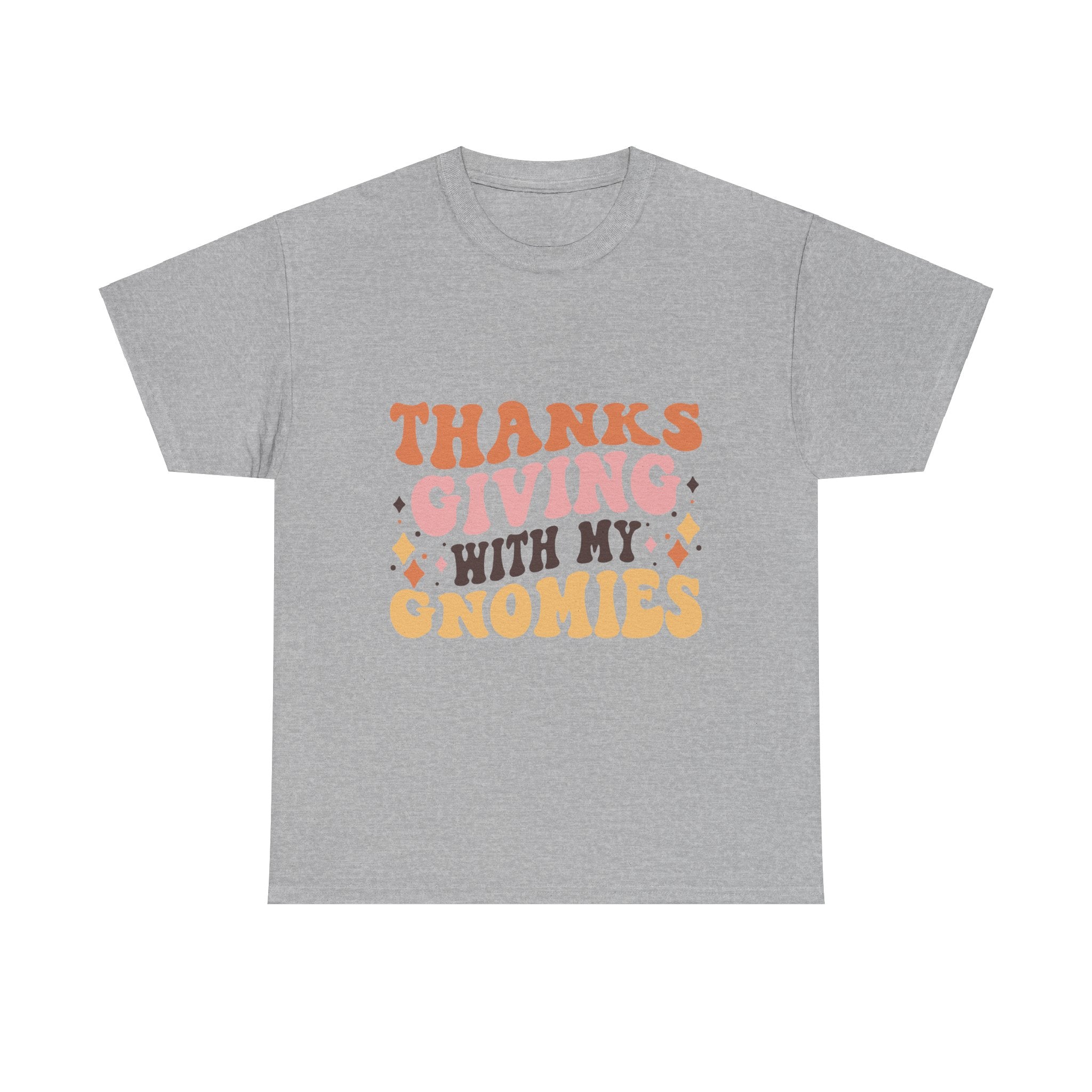 Thanksgiving Gnomes Retro T-Shirt