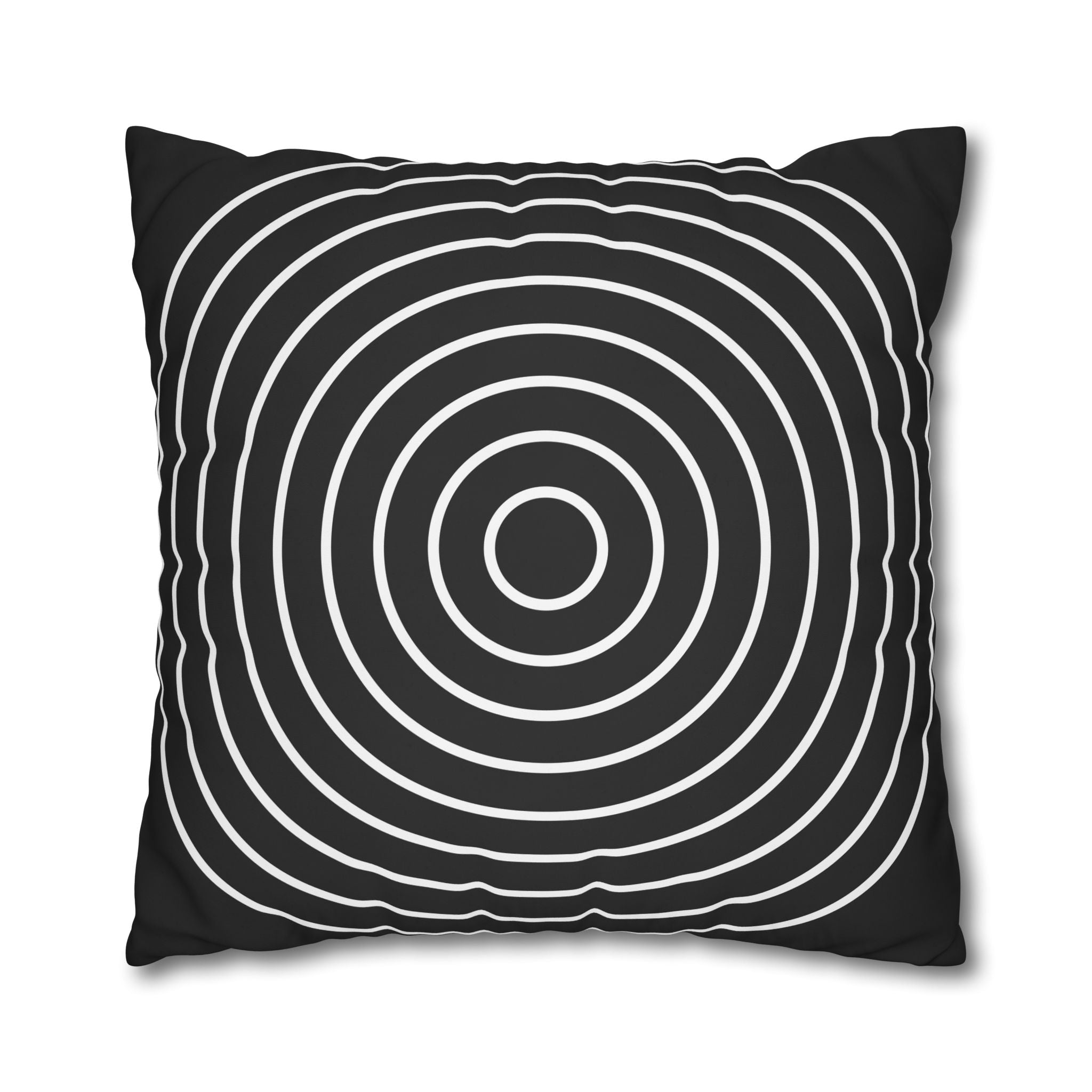 Concentric Circles Hypnotic Pillowcase