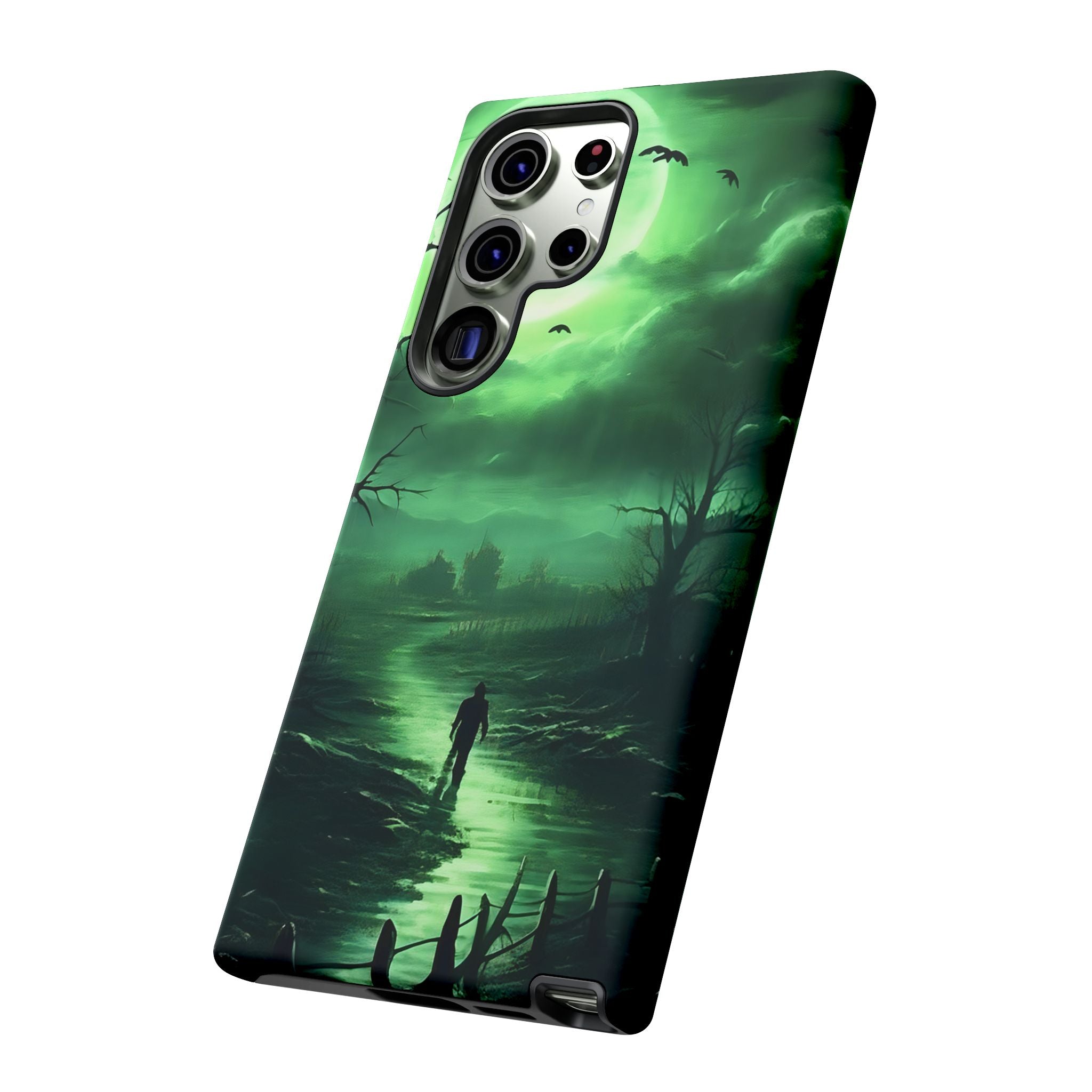 Eerie Swamp Moon Samsung Case