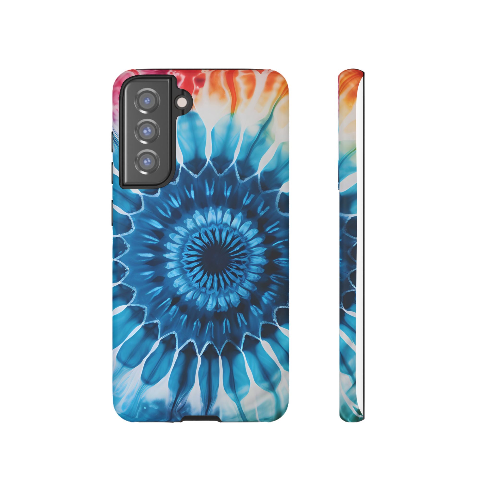 Cosmic Mandala Tie-Dye Samsung Case