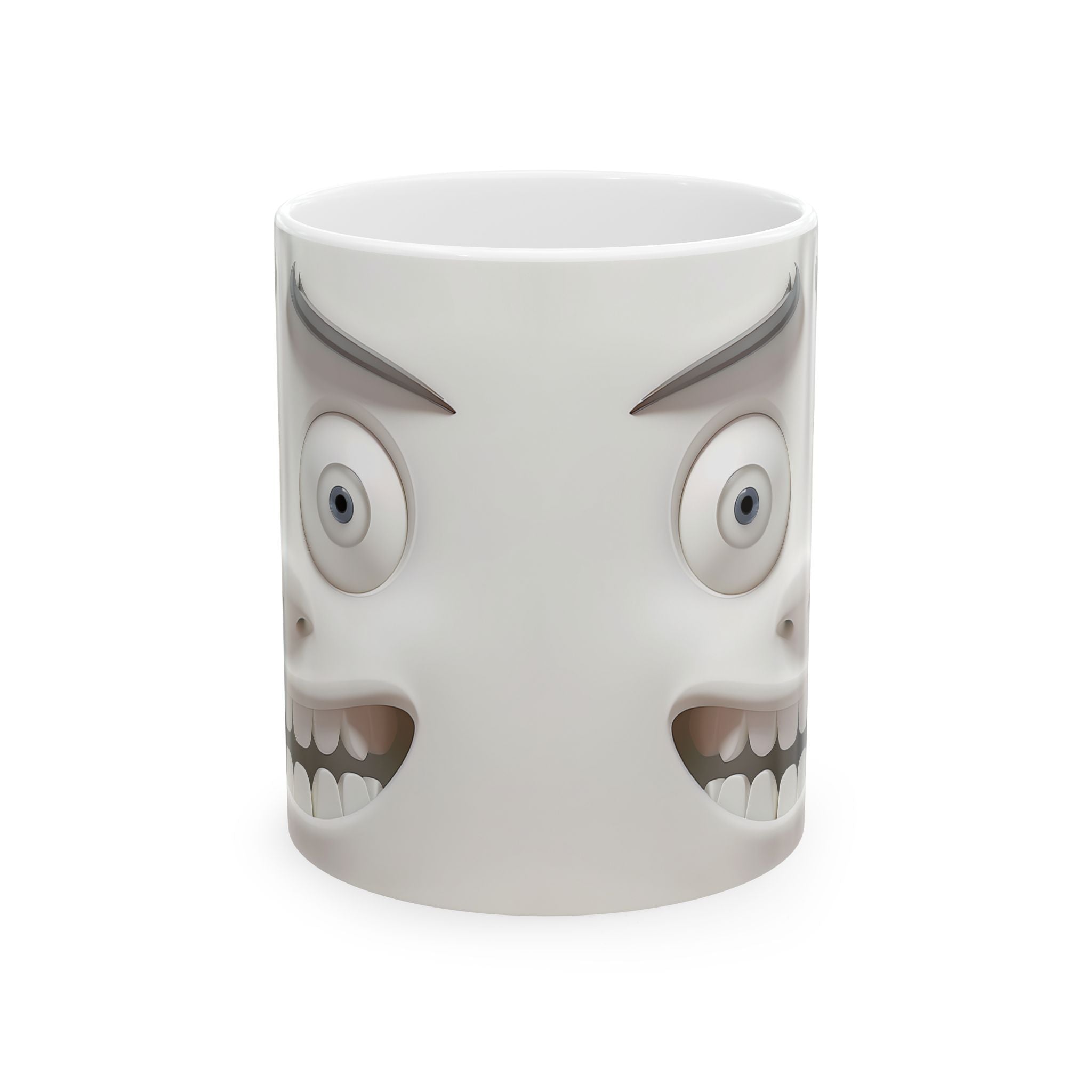 Unsettling Smile Mugs - Set of 2