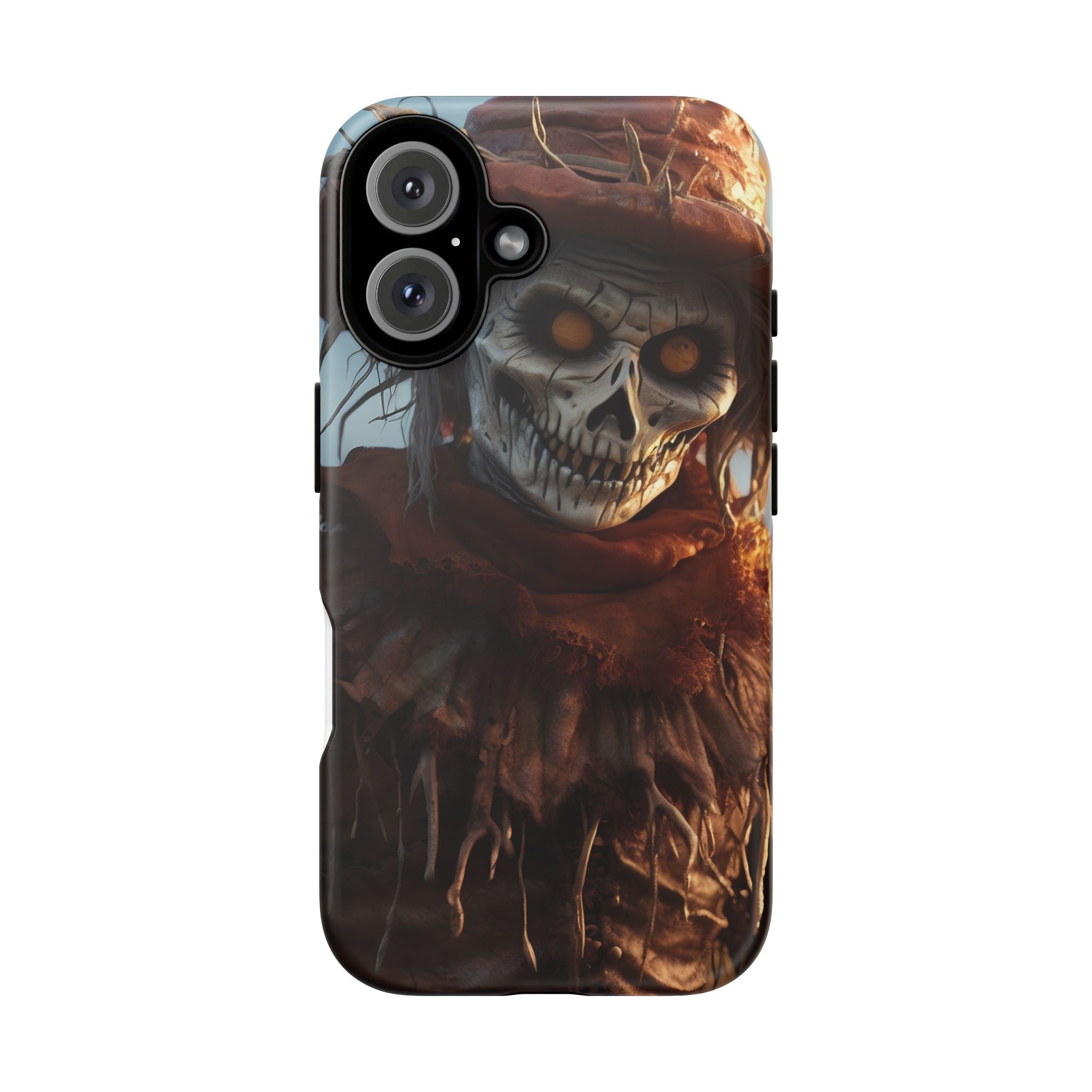 Creepy Scarecrow Hexagon iPhone Case