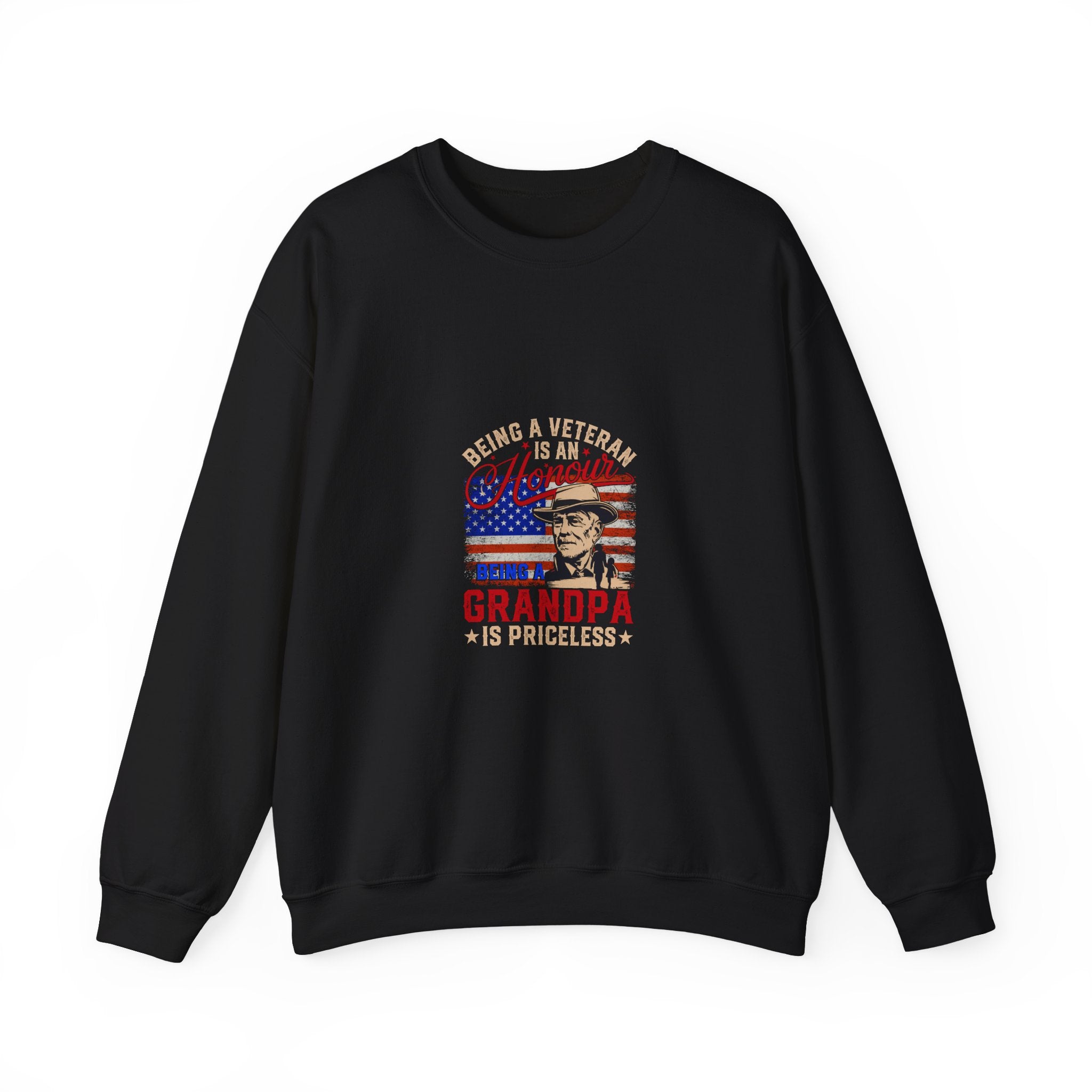 Veteran Grandpa: Honour & Priceless Sweatshirt