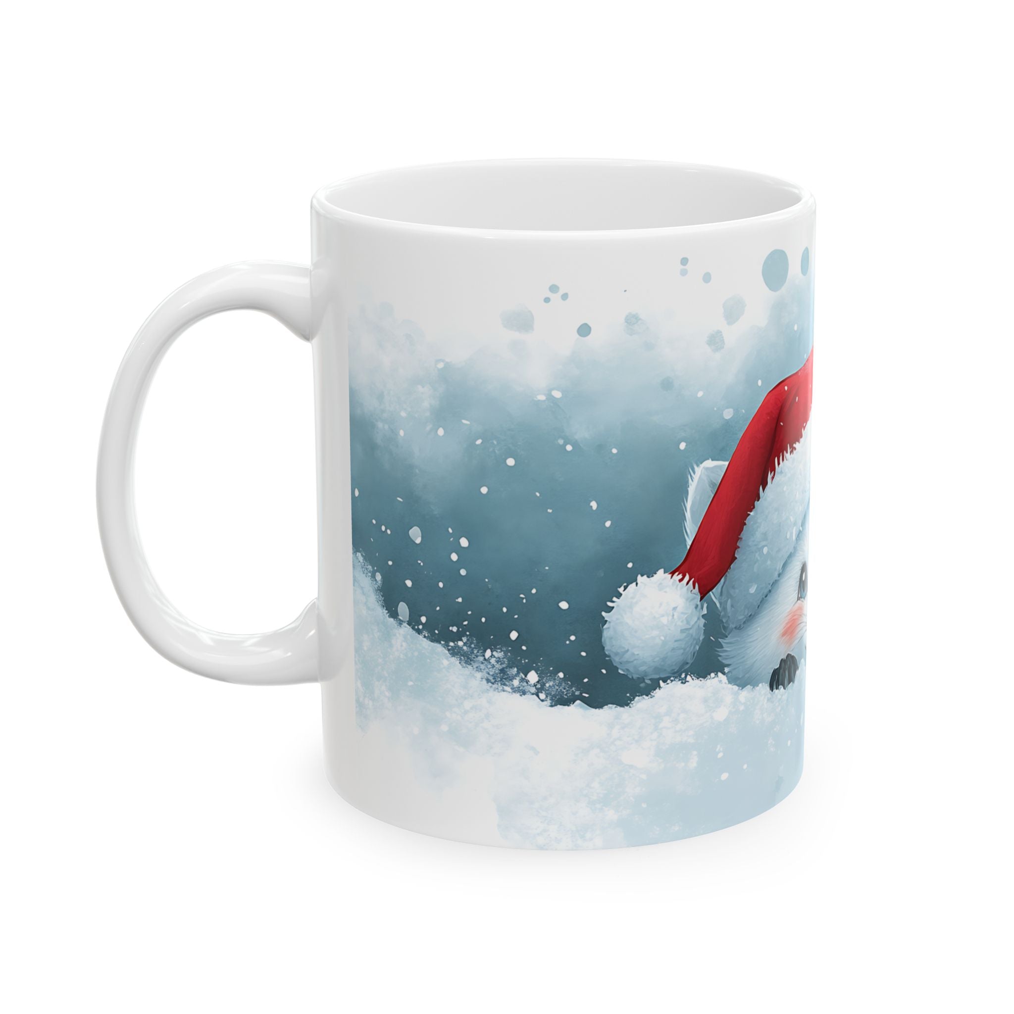 Arctic Fox Christmas Mug - Cute Holiday Gift