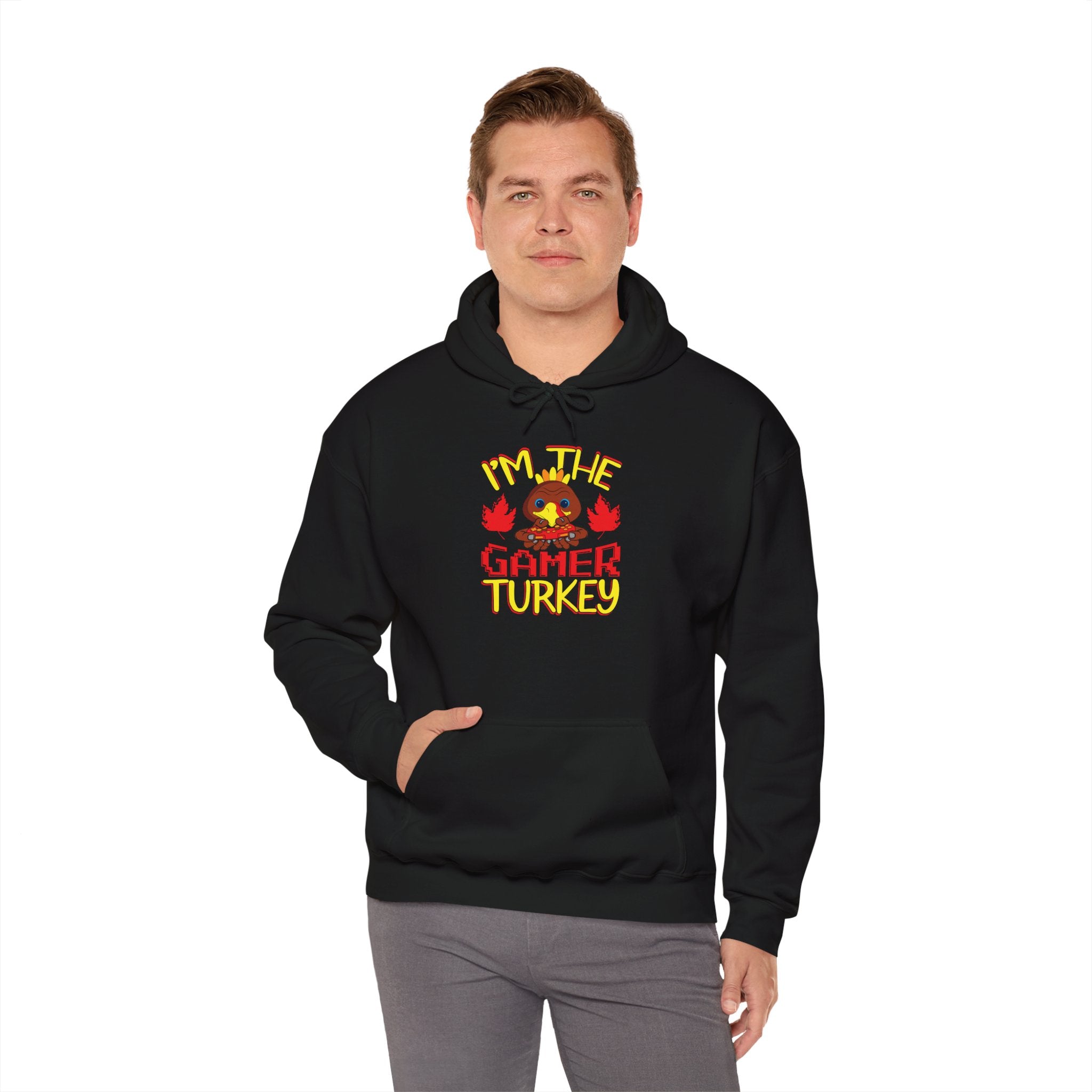 Gamer Turkey Thanksgiving Hoodie