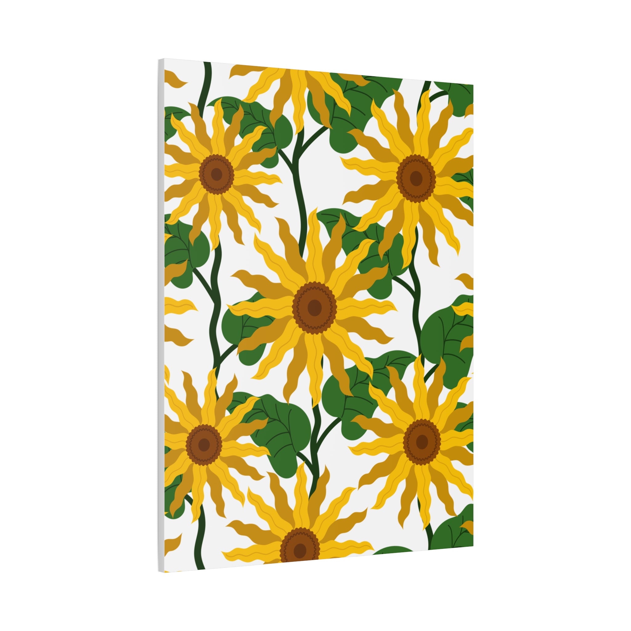 Bold Sunflower Canvas Art Print