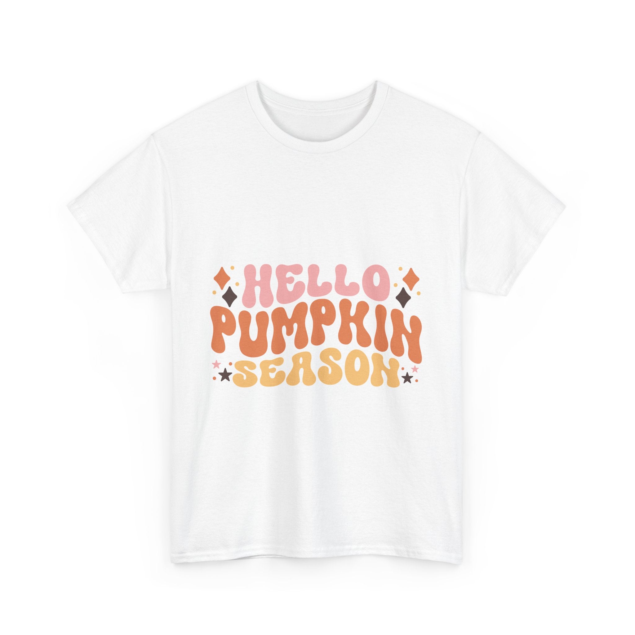 Hello Pumpkin Season Retro Thanksgiving Tee