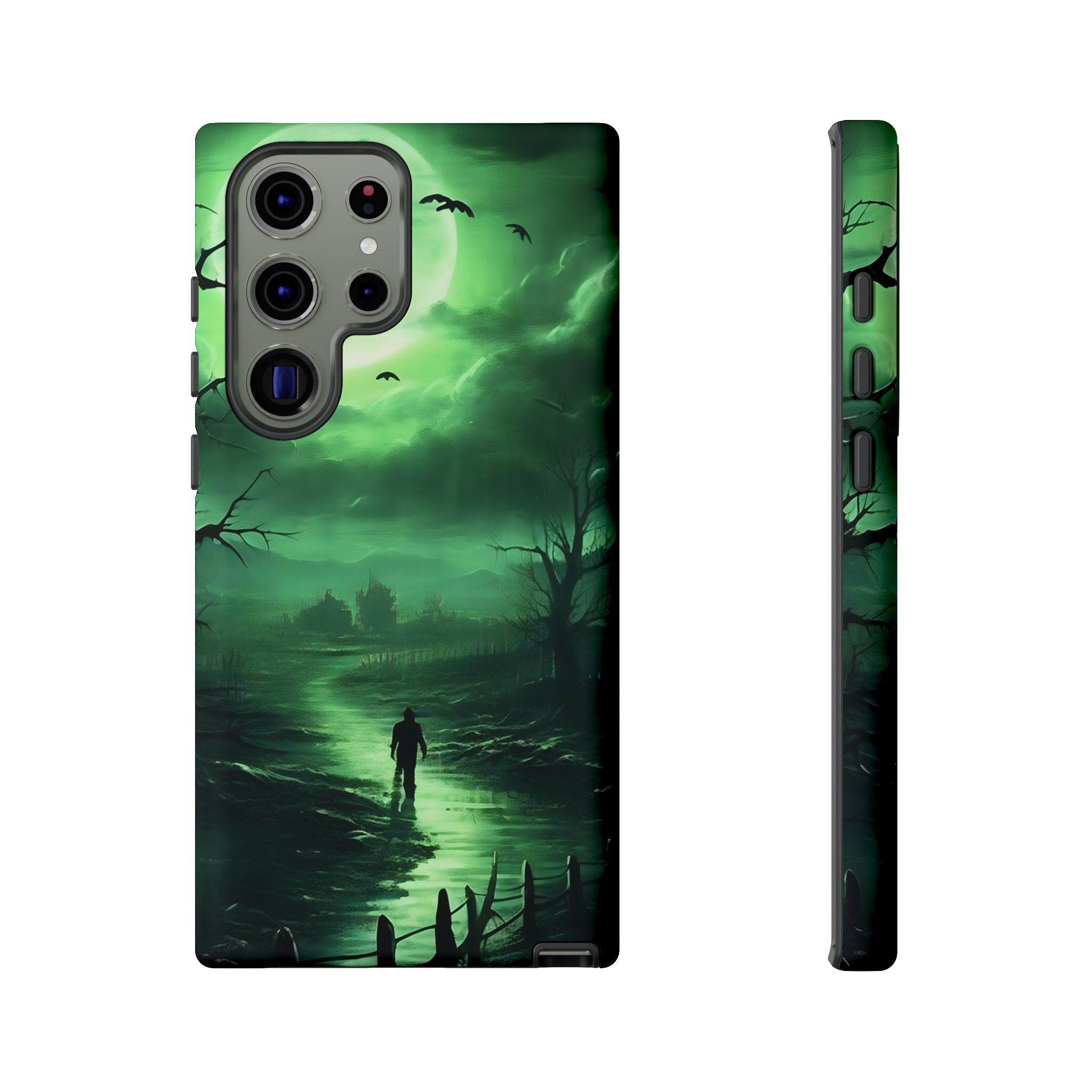 Eerie Swamp Moon Samsung Case