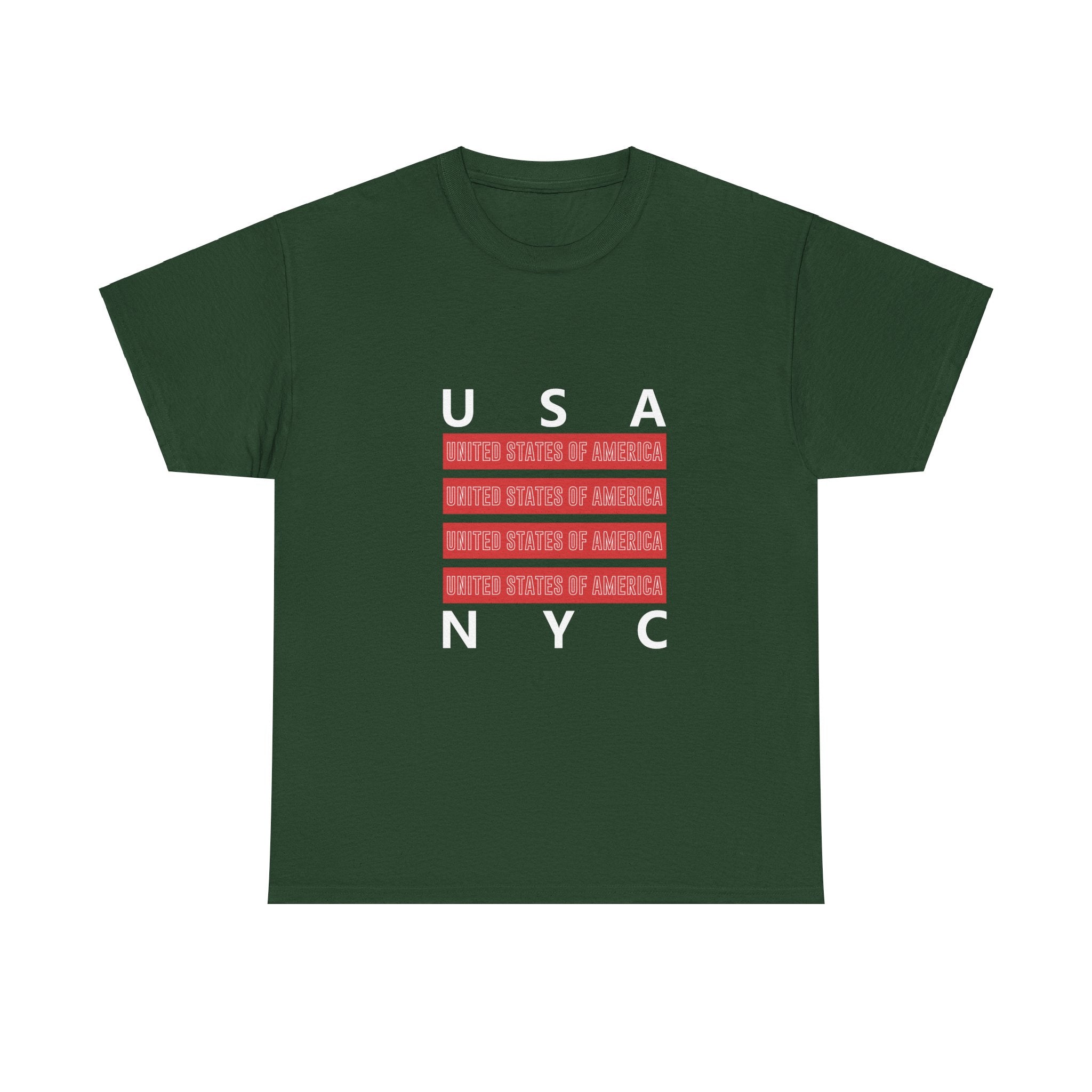 USA Patriotism T-Shirt - Minimalist Design