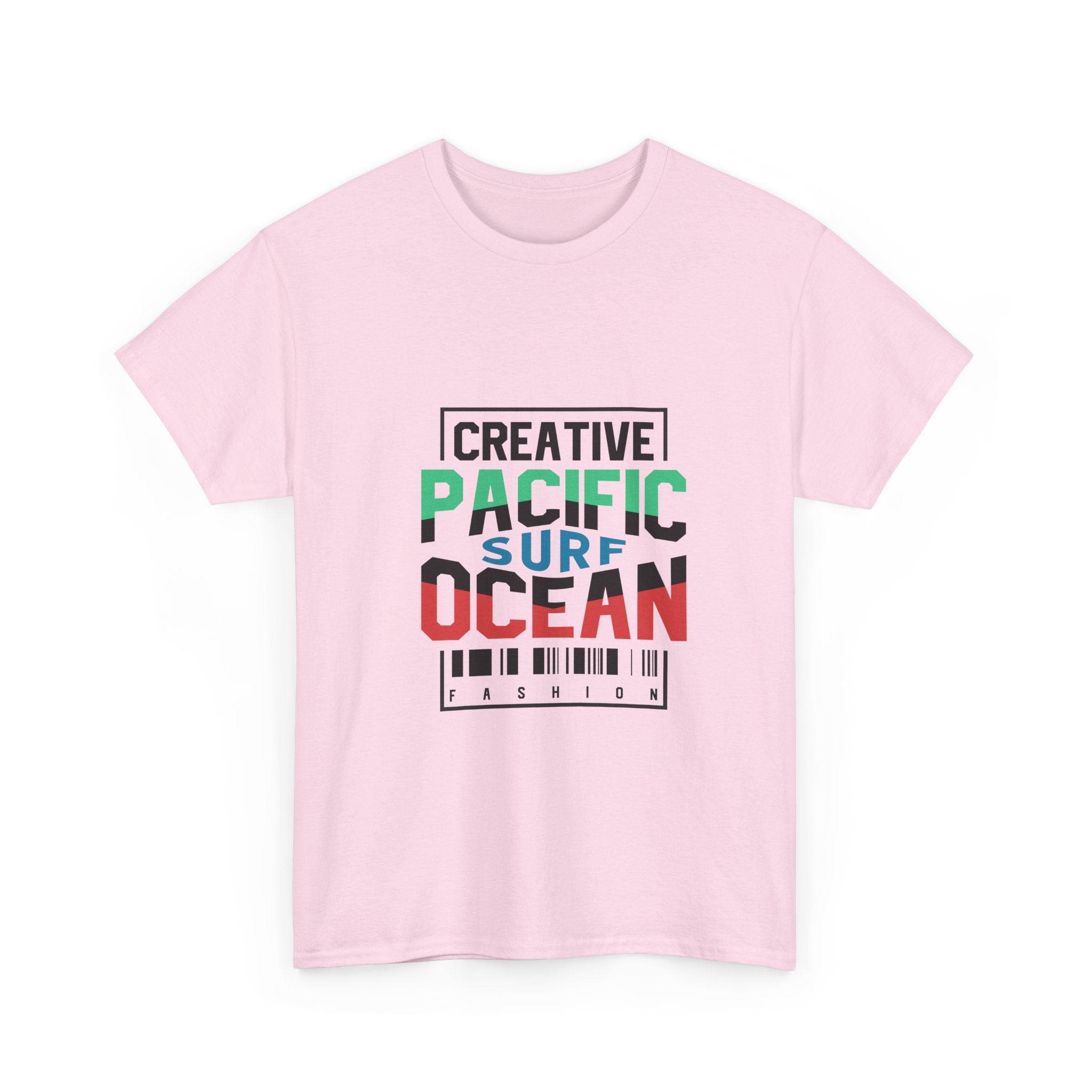 Creative Pacific Ocean Surf Fashion Tee