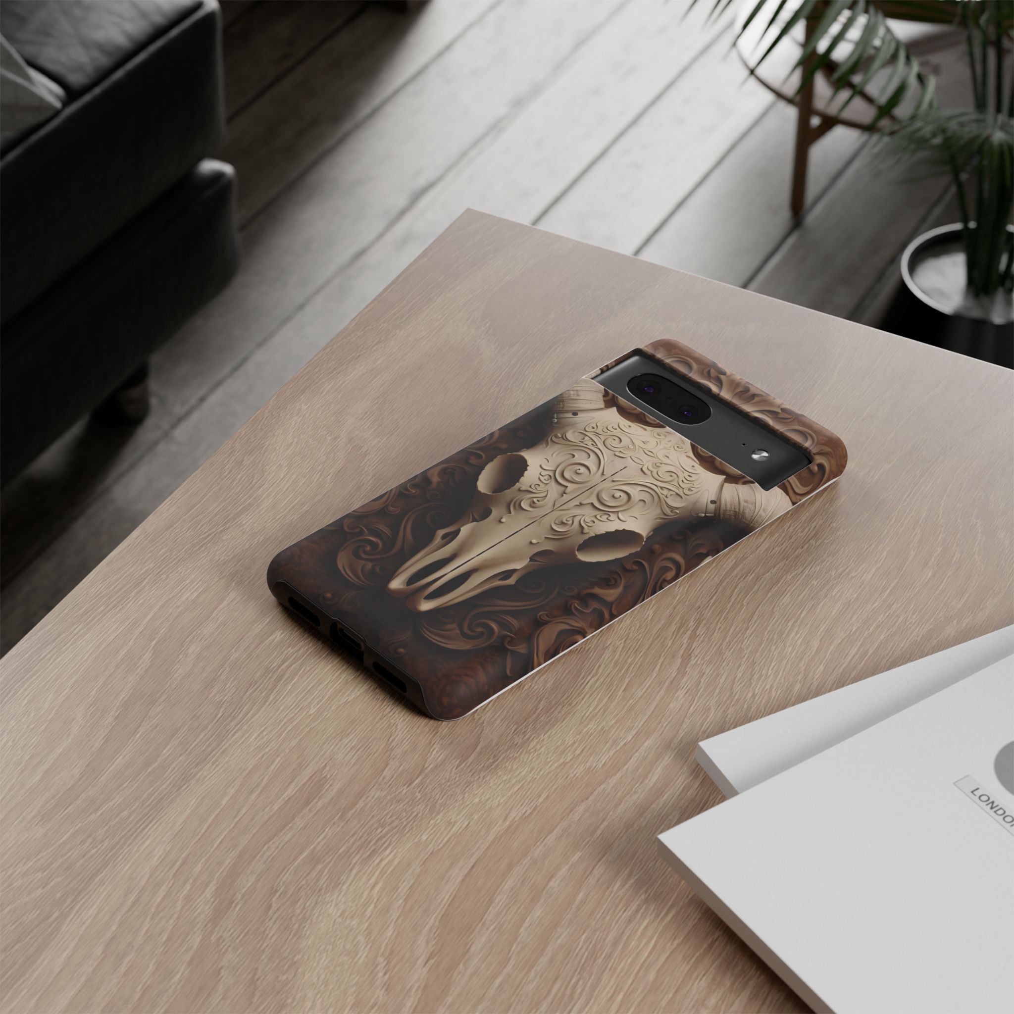 Baroque Ram Skull Google Pixel Case (All Models)