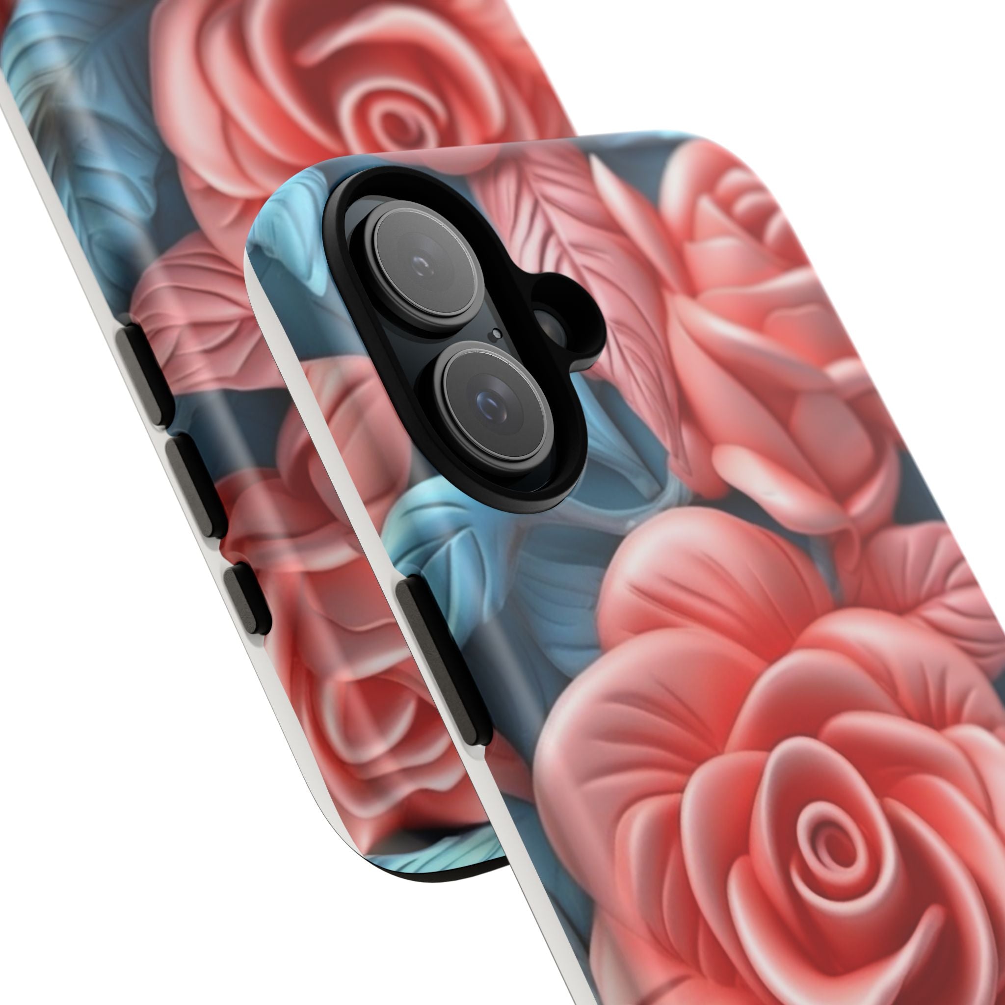 Stylized Floral iPhone Case - Hexagon Stone