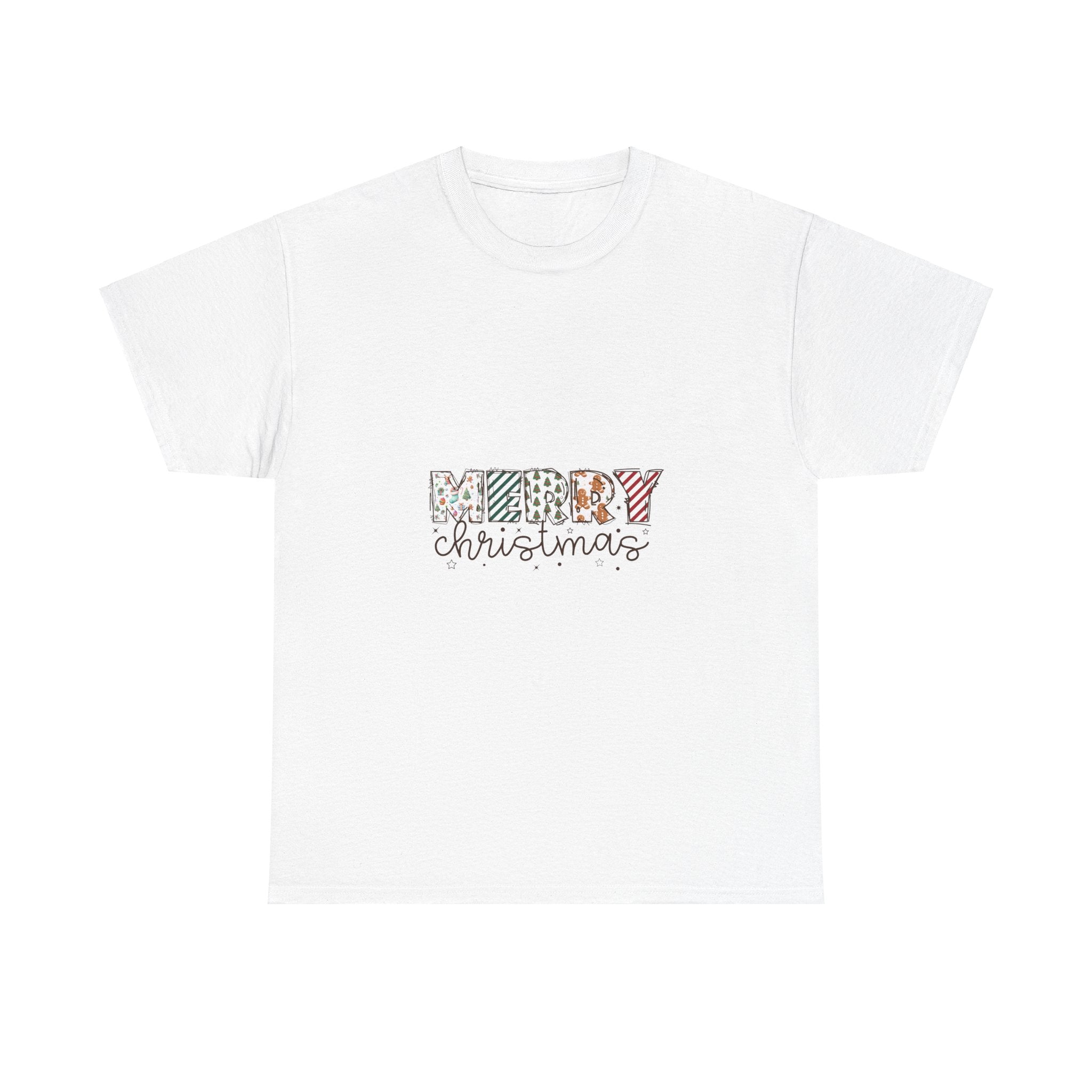 Merry Christmas Pattern T-Shirt