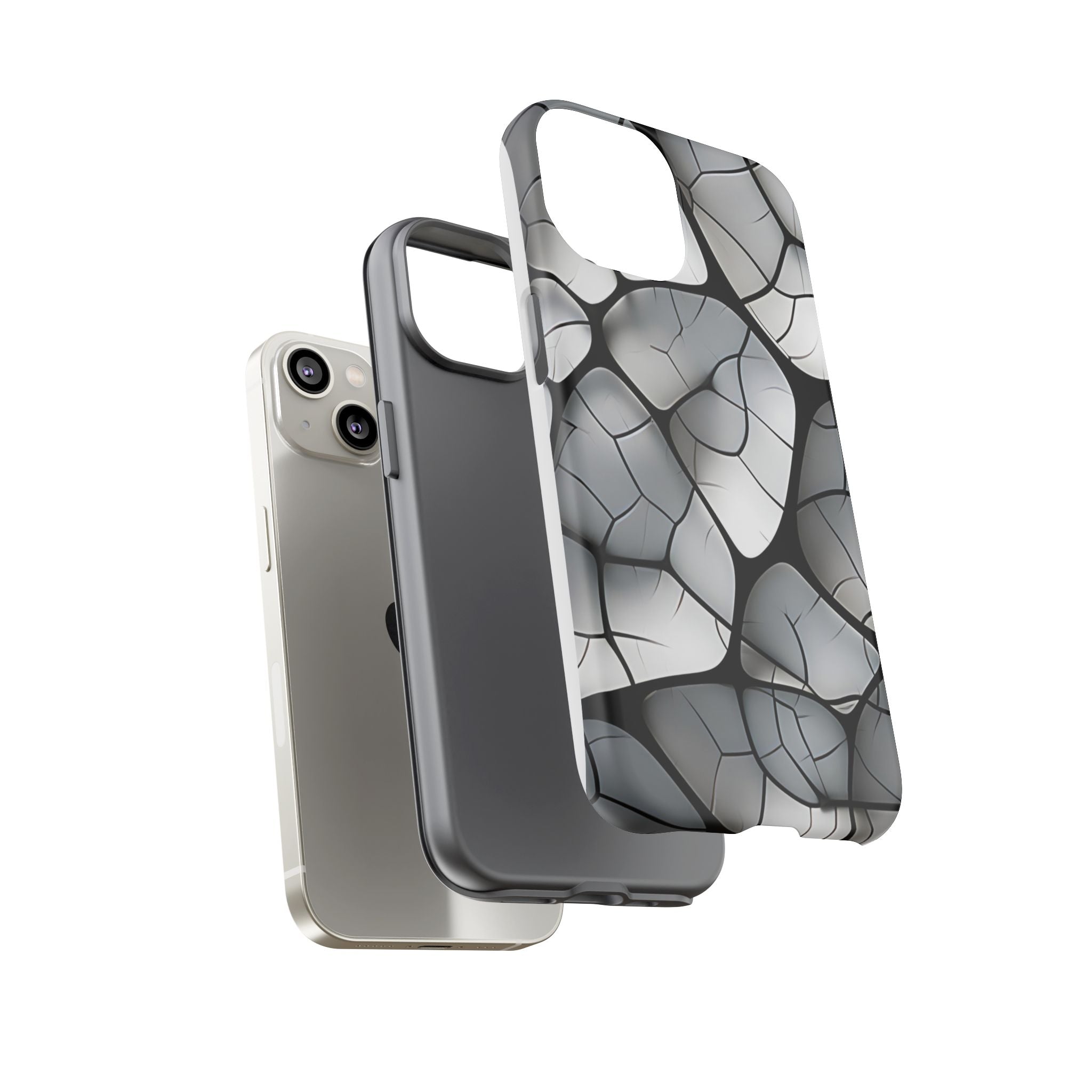 Abstract Cell Network iPhone Case