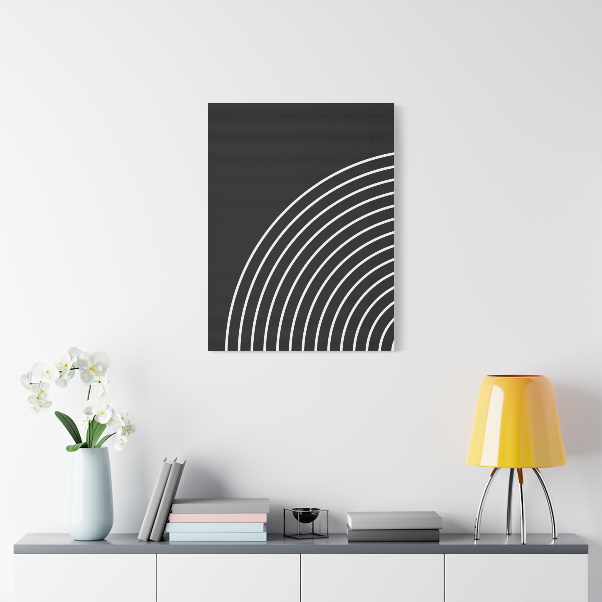 Minimalist Arc Canvas Art Print