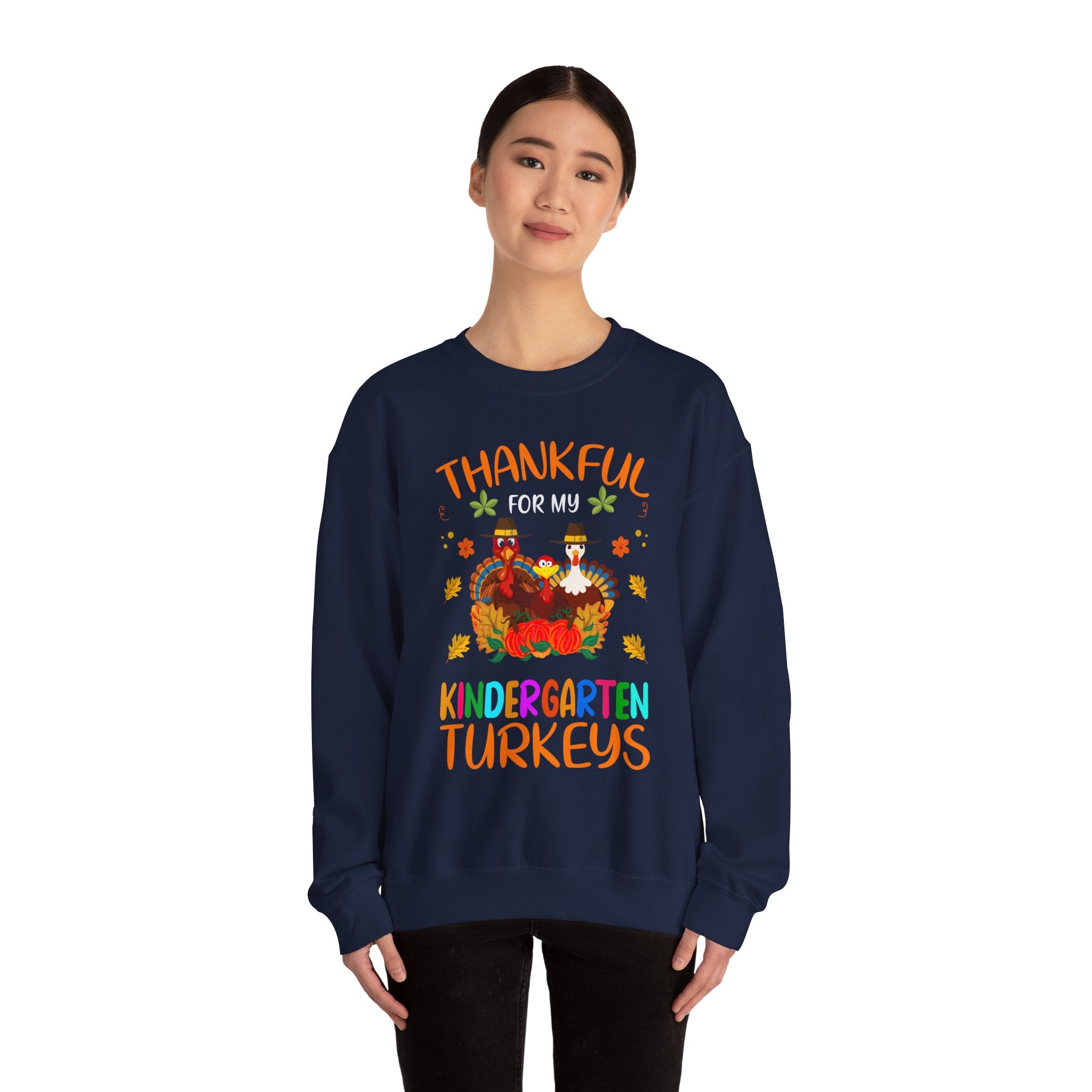 Thanksgiving Kindergarten Turkey Sweatshirt