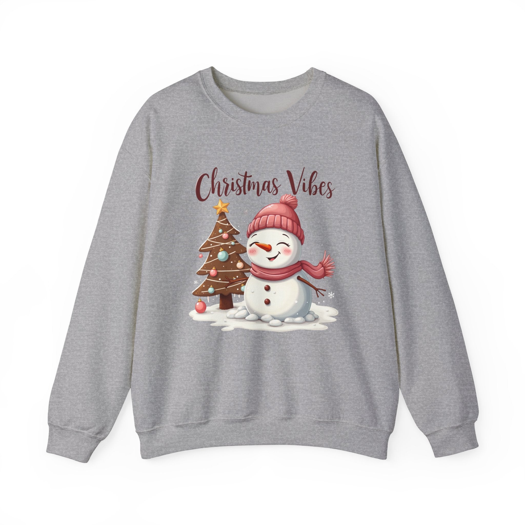 Cozy Snowman Christmas Sweatshirt