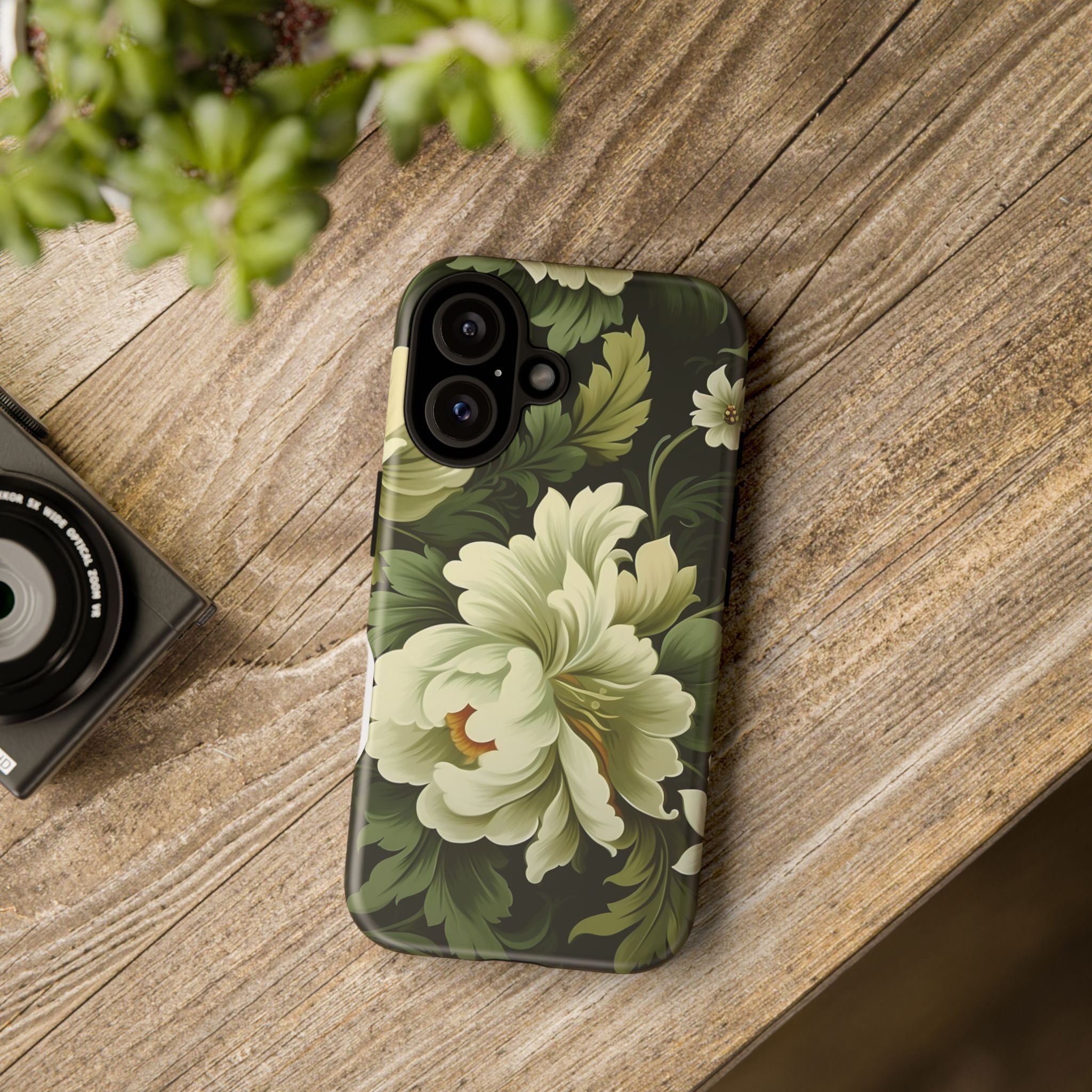 Opulent Floral Hexagon iPhone Case