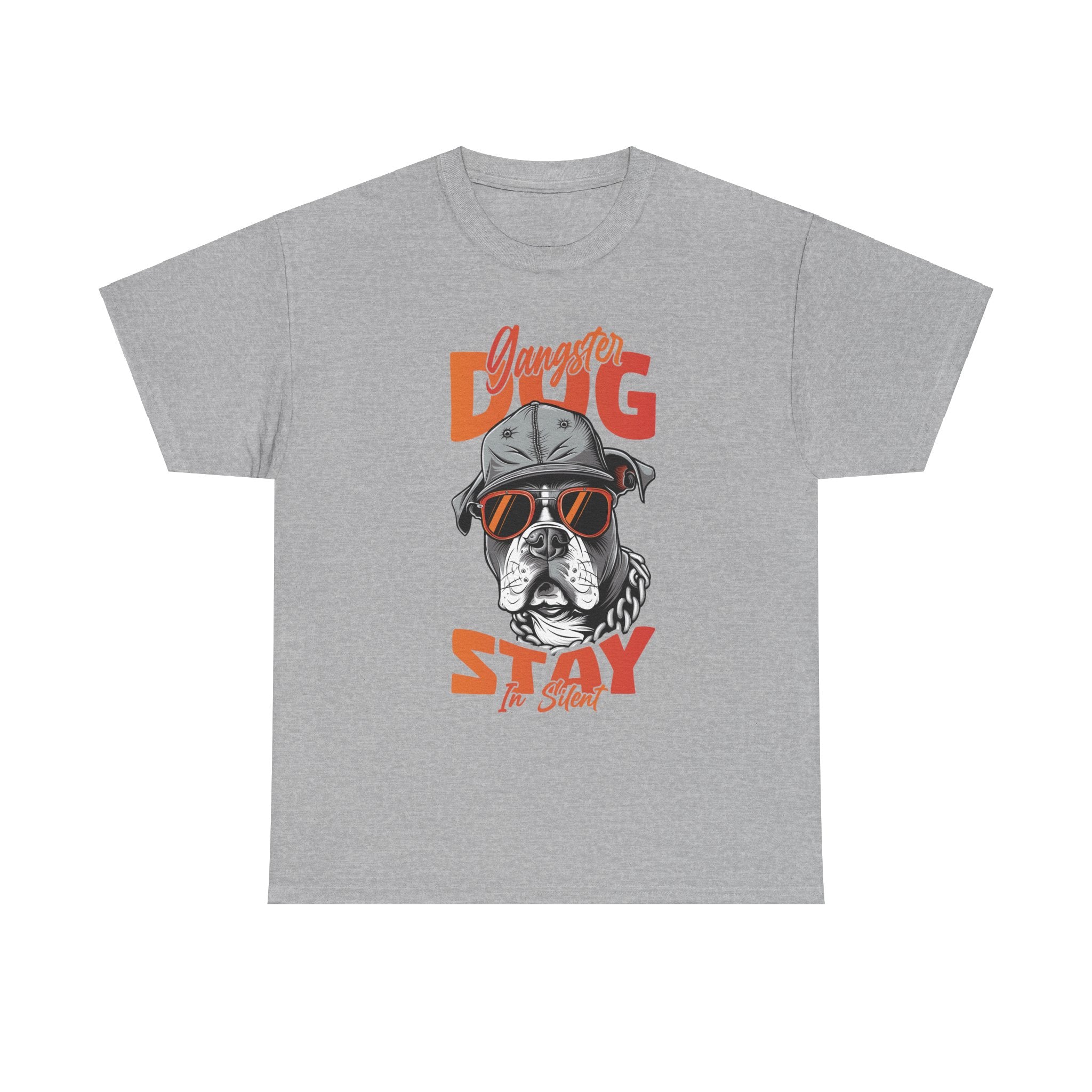 Gangster Dog T-Shirt: Stay Silent