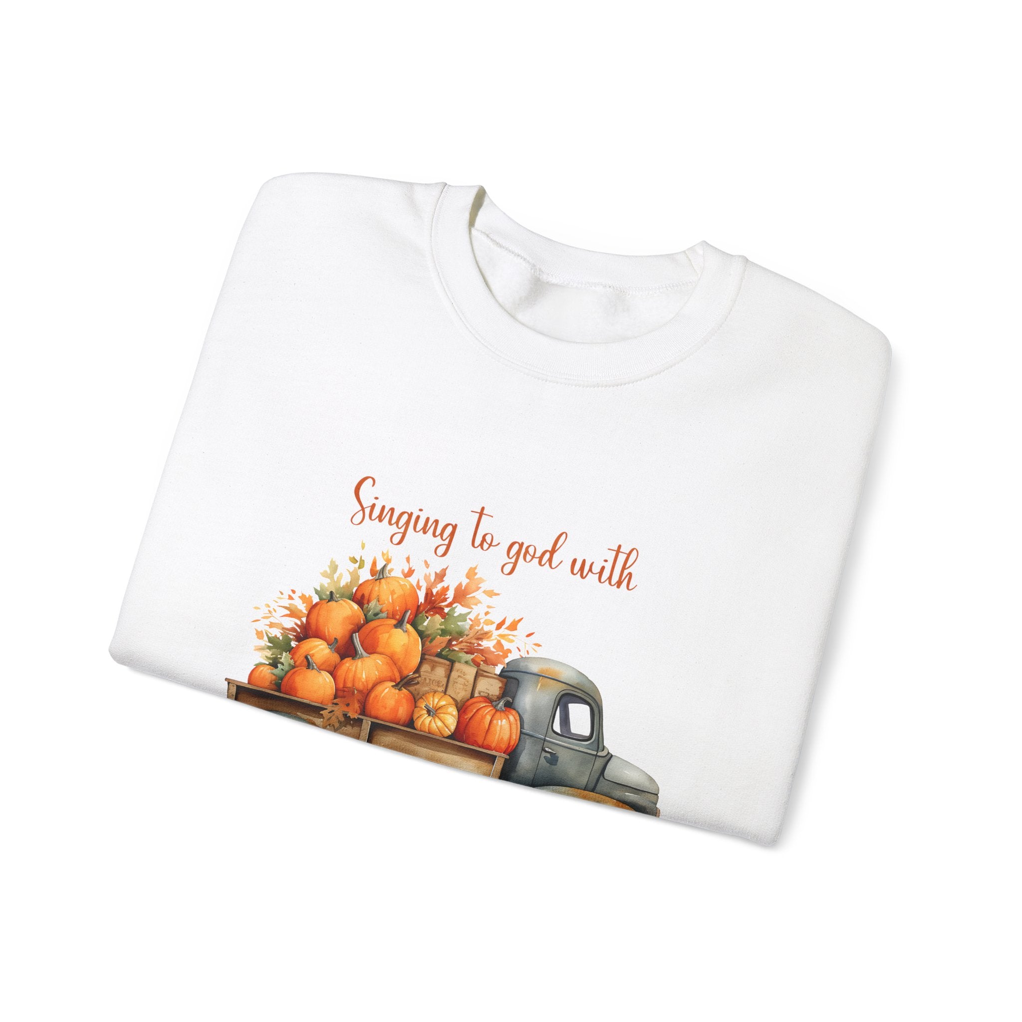 Harvest Truck Thanksgiving Sweatshirt