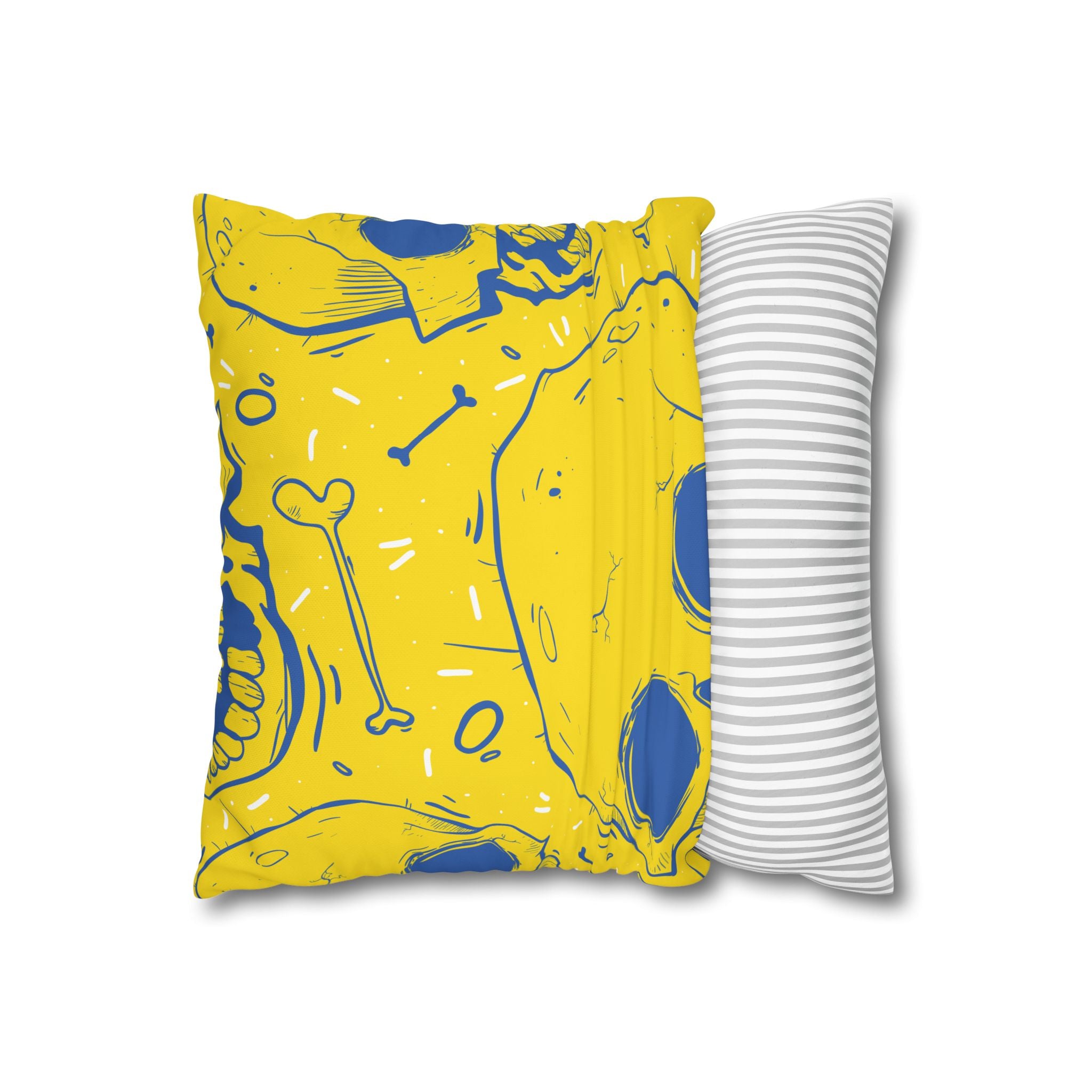 Skull & Bones Pop Art Pillowcase