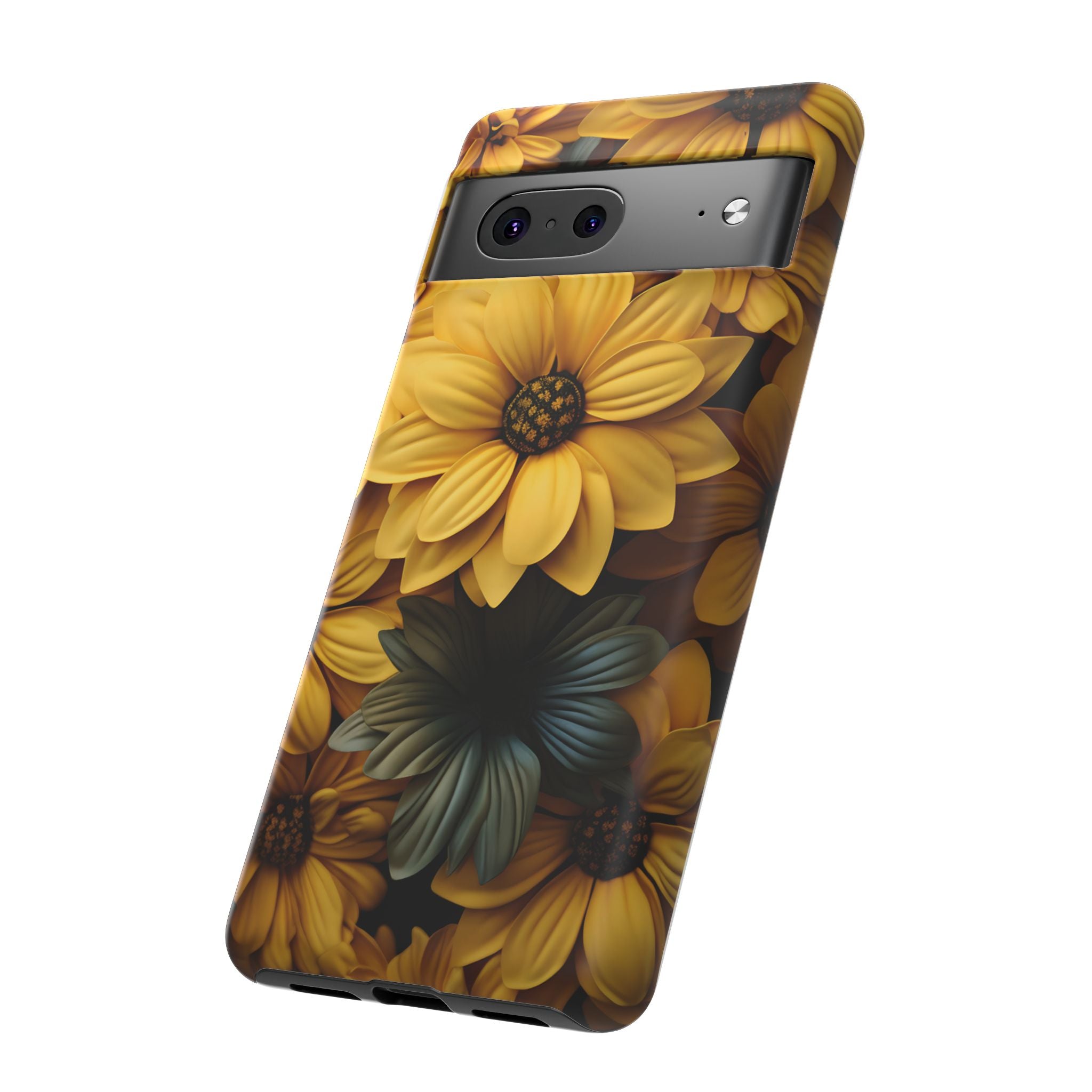 Golden Bloom Google Pixel Case (All Models) - Luxury Phone Cover